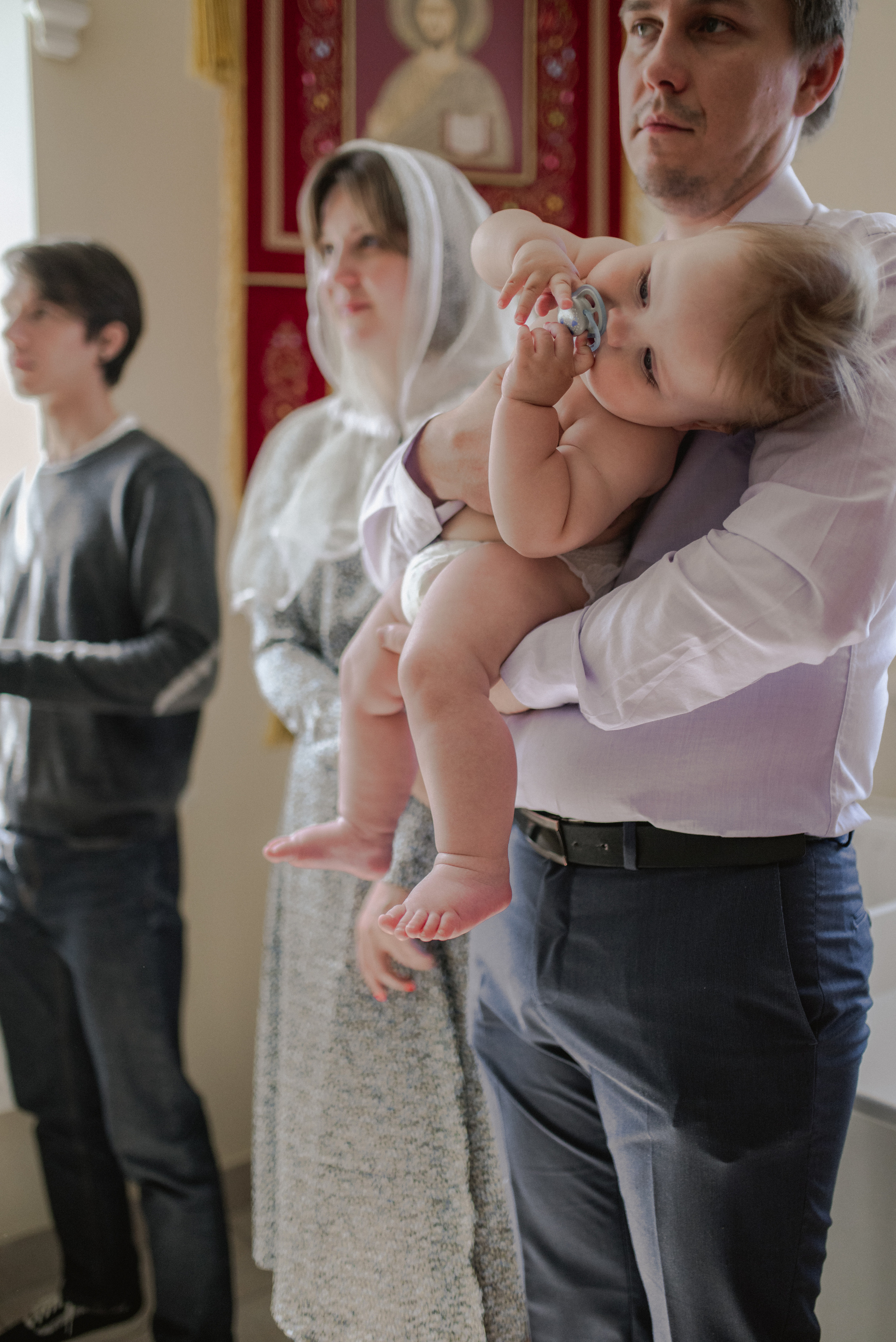 Крещение Андрея. Семейный и детский фотограф Анастасия Иванова