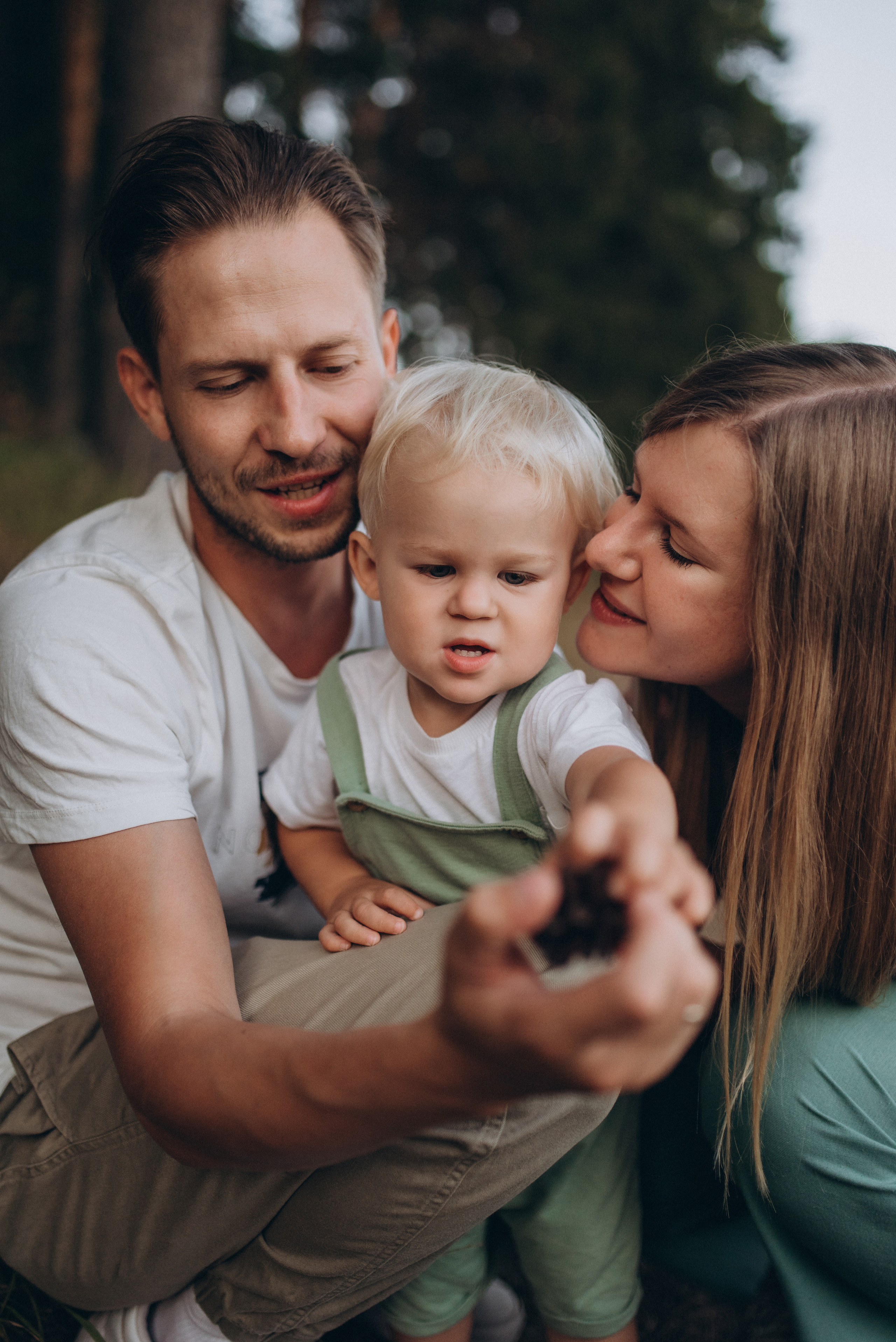 Полина, Андрей, Вова. Семейный и детский фотограф Анастасия Иванова