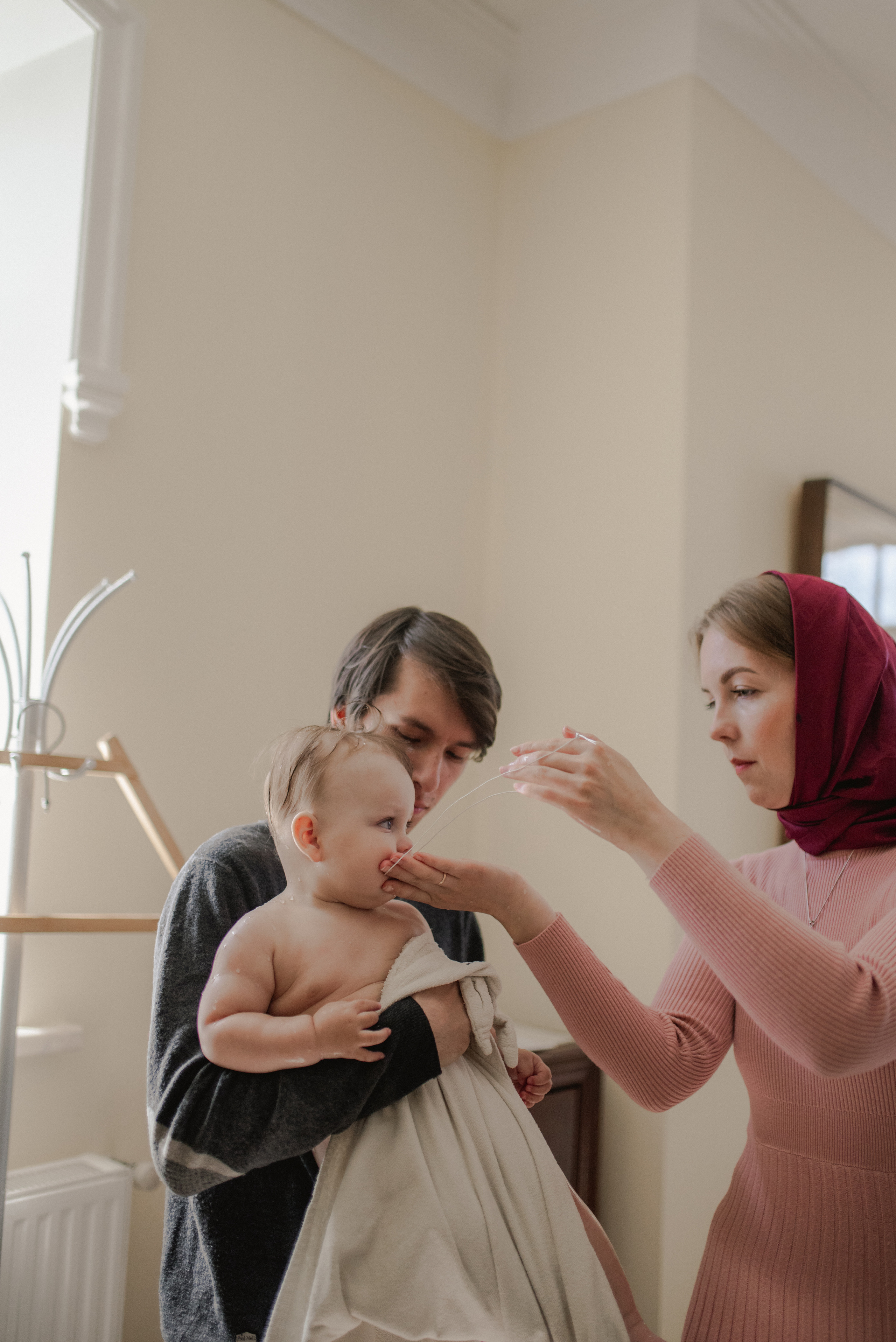 Крещение Андрея. Семейный и детский фотограф Анастасия Иванова