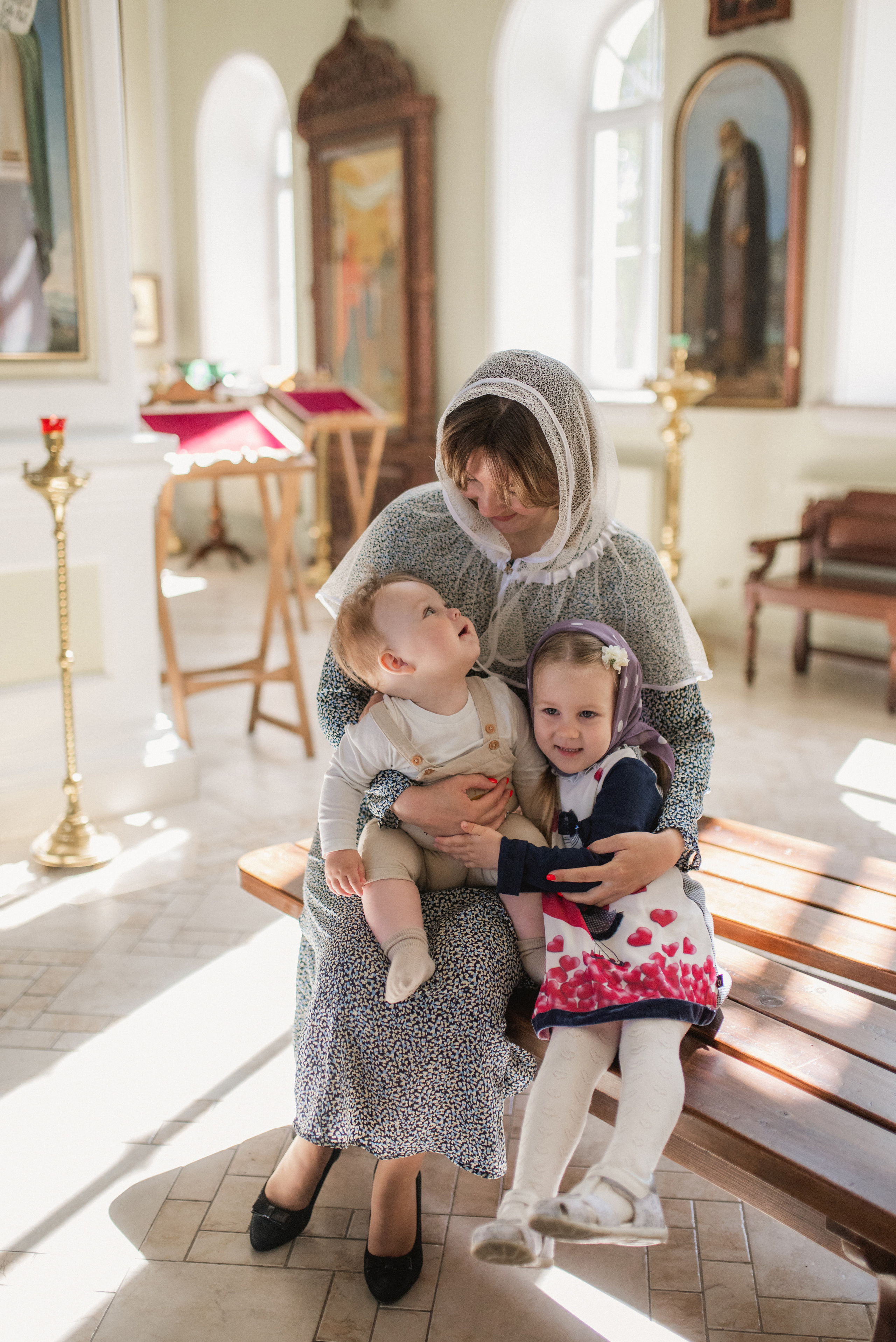 Крещение Андрея. Семейный и детский фотограф Анастасия Иванова