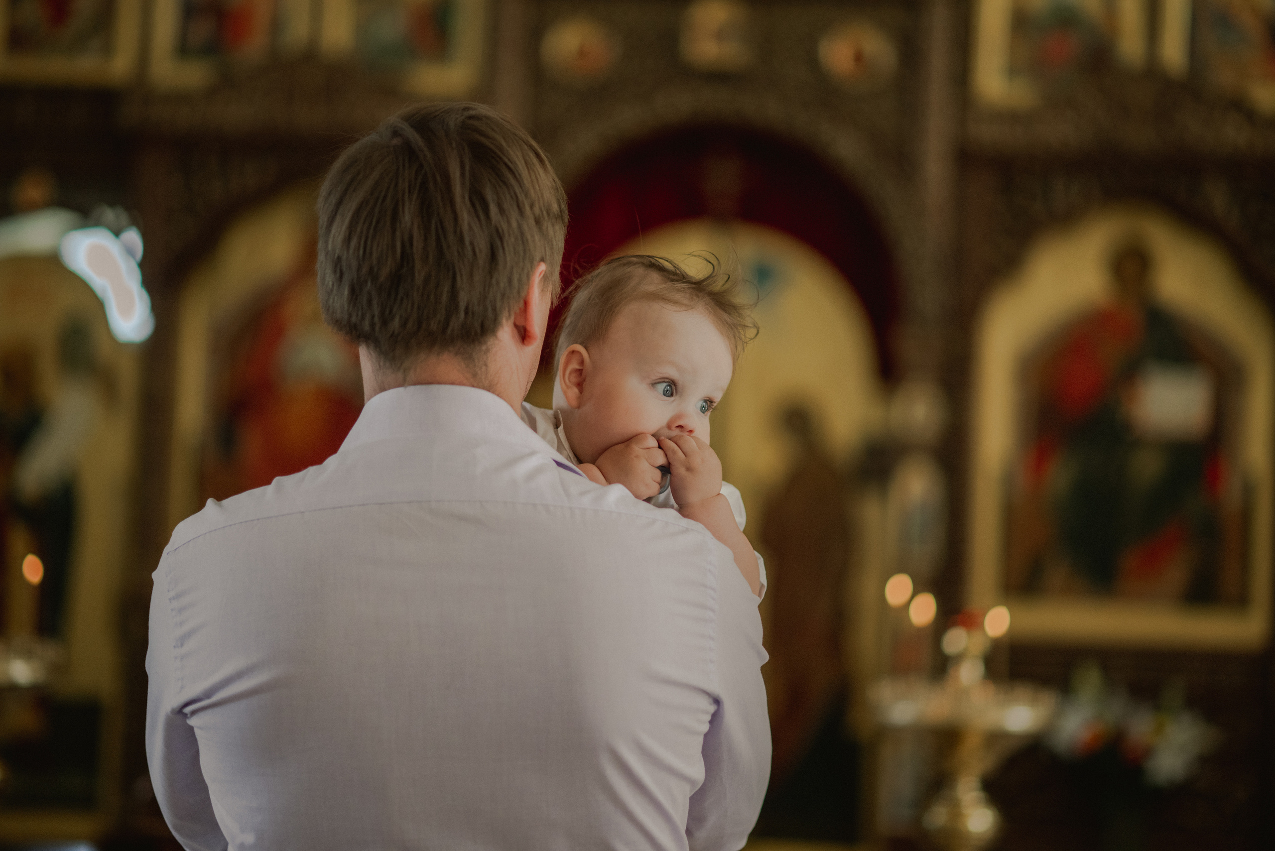 Крещение Андрея. Семейный и детский фотограф Анастасия Иванова