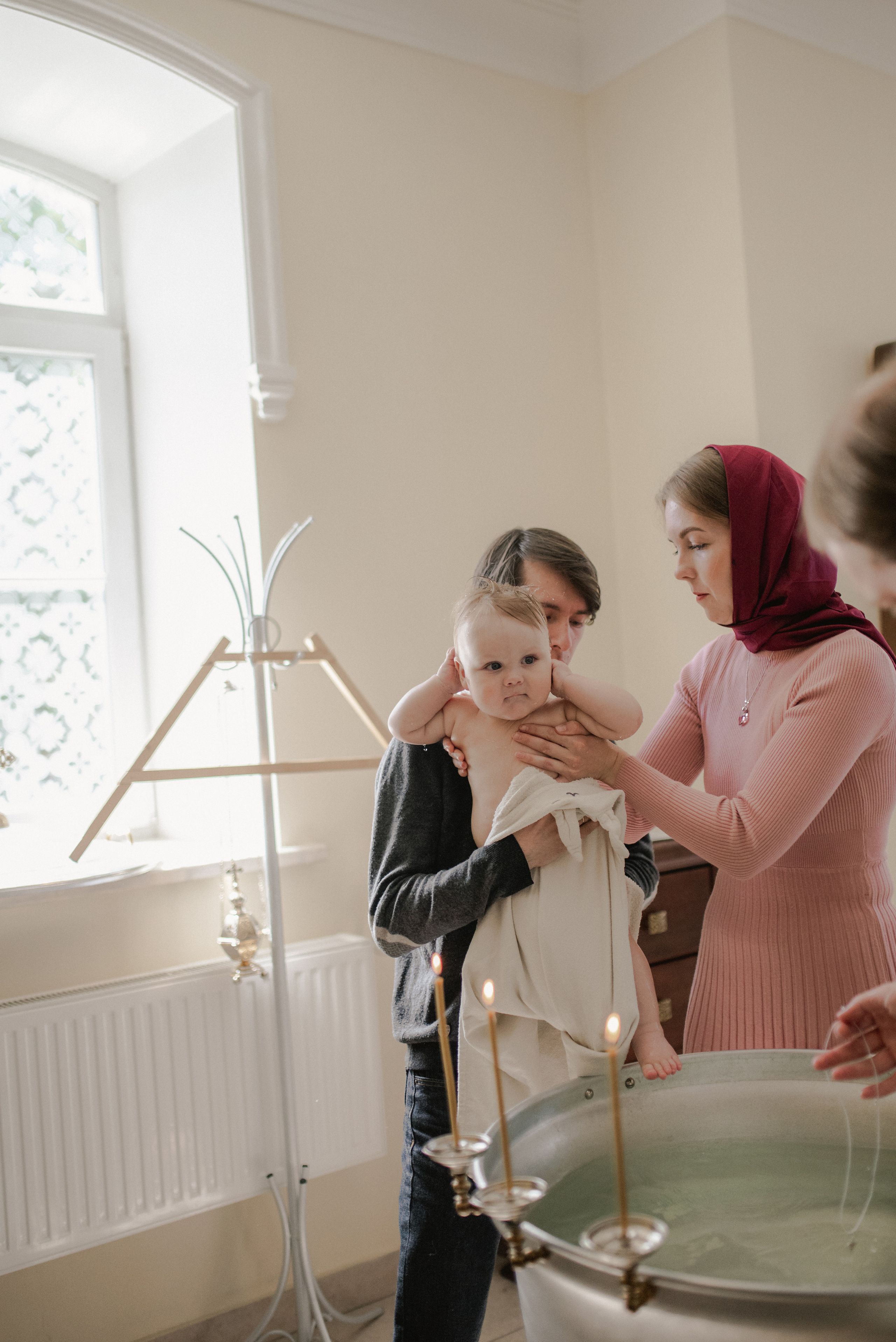 Крещение Андрея. Семейный и детский фотограф Анастасия Иванова