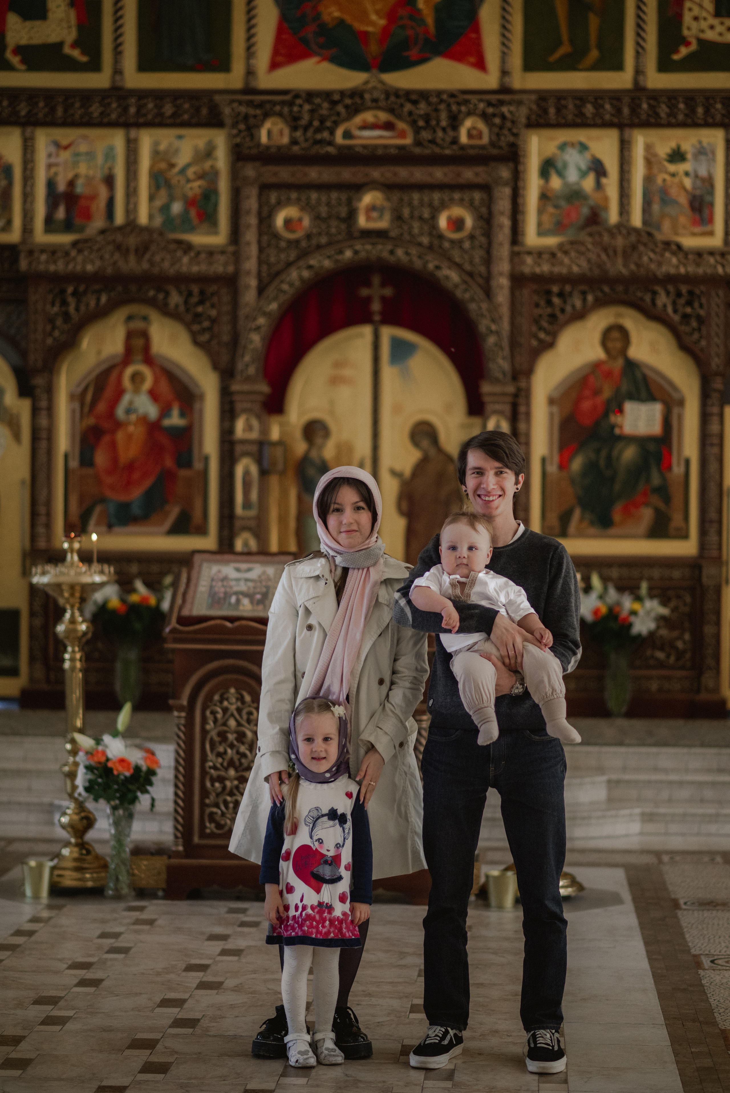 Крещение Андрея. Семейный и детский фотограф Анастасия Иванова