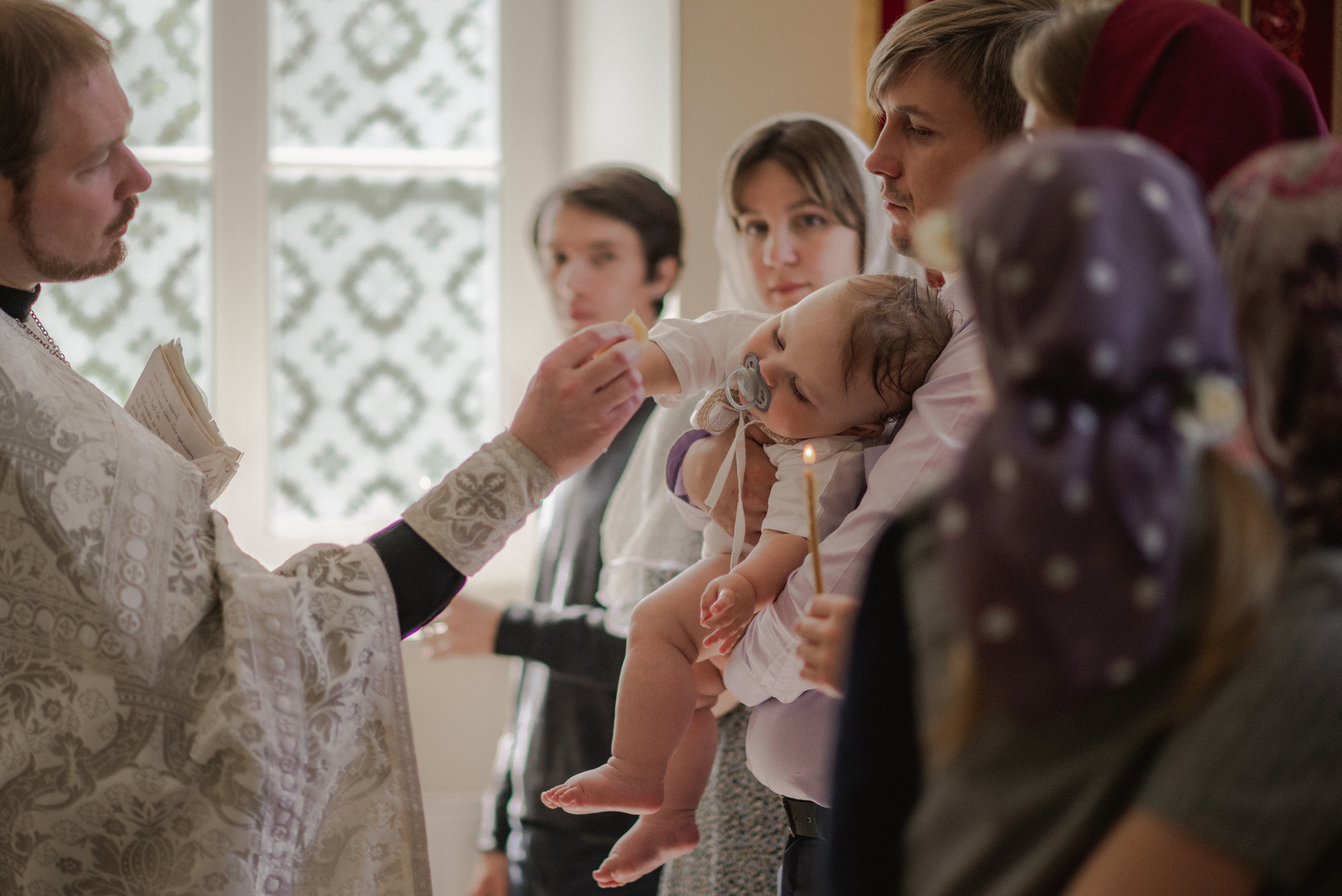 Крещение Андрея. Семейный и детский фотограф Анастасия Иванова