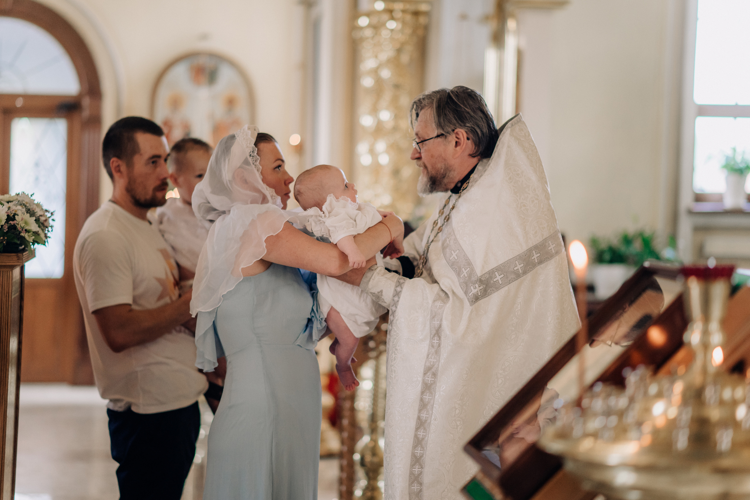 Крещение Яны. Семейный и детский фотограф Анастасия Иванова