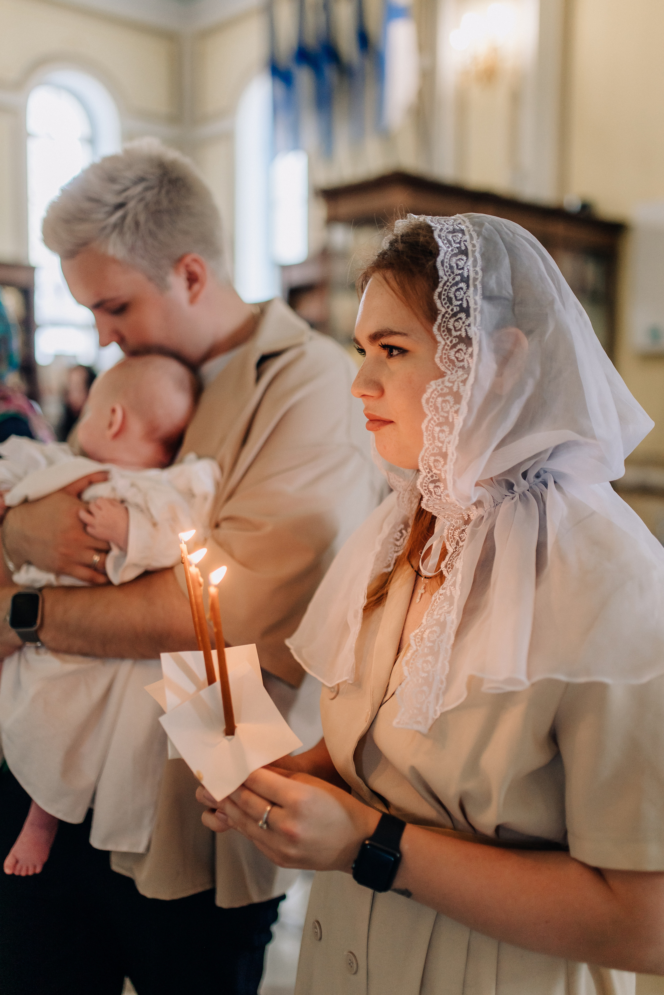Крещение Яны. Семейный и детский фотограф Анастасия Иванова