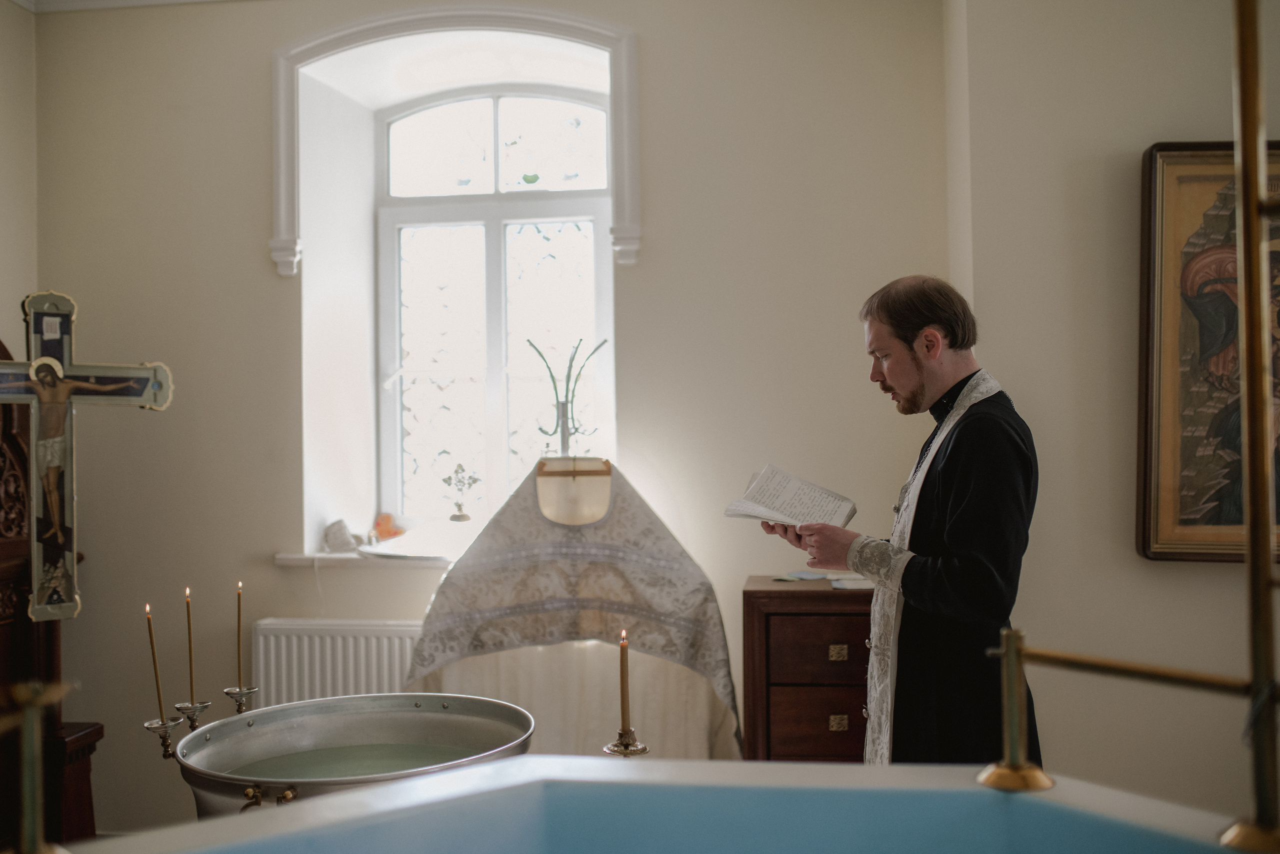 Крещение Андрея. Семейный и детский фотограф Анастасия Иванова