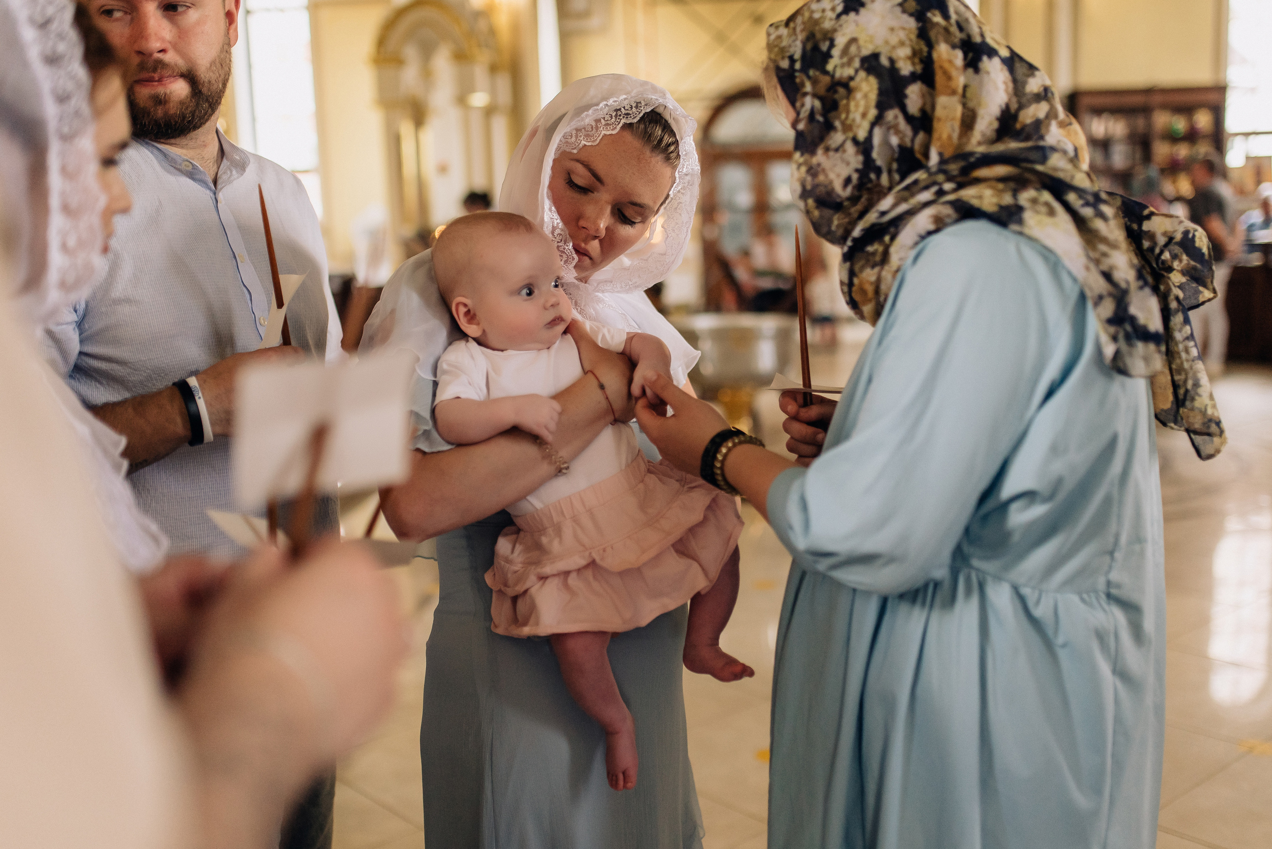 Крещение Яны. Семейный и детский фотограф Анастасия Иванова