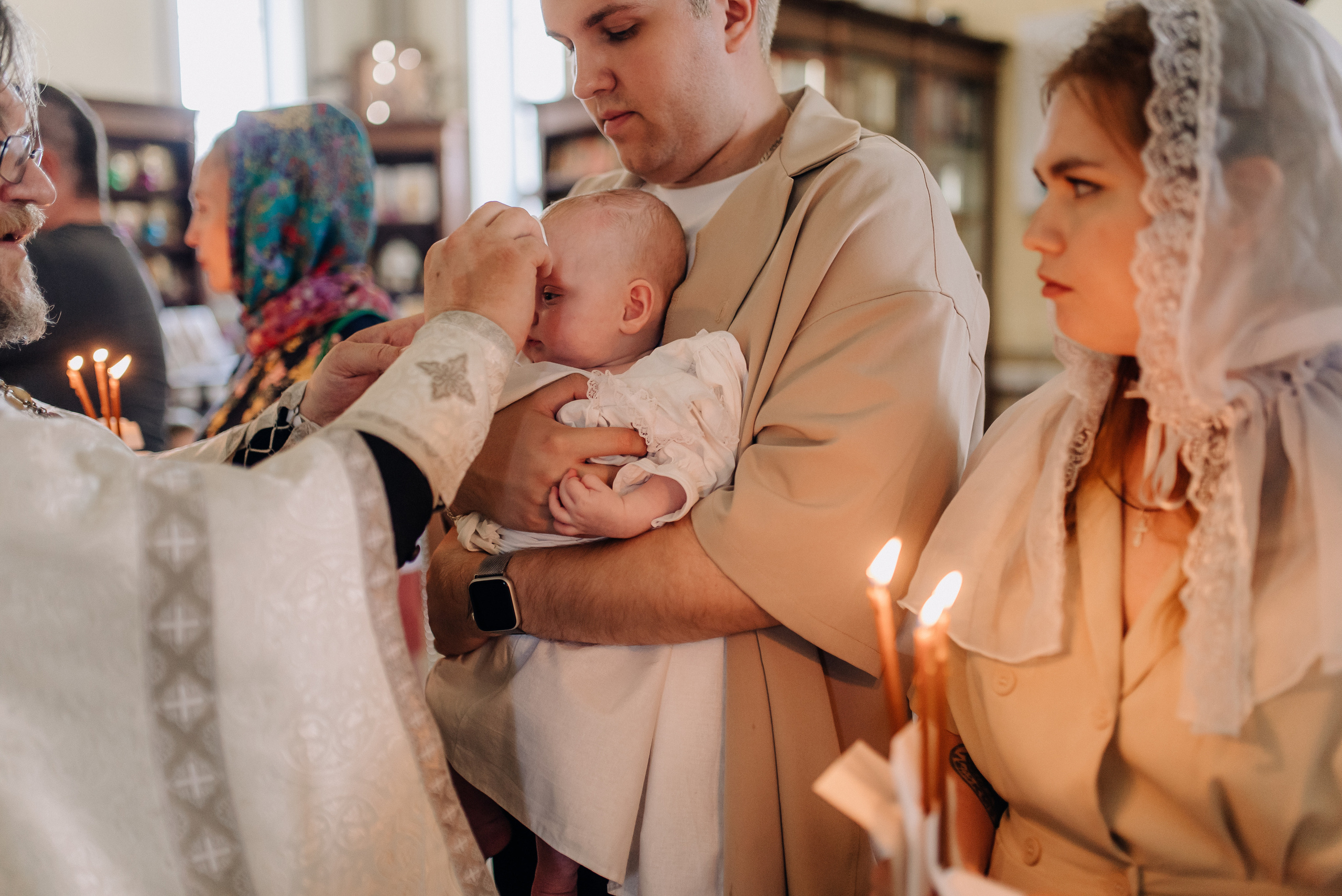 Крещение Яны. Семейный и детский фотограф Анастасия Иванова