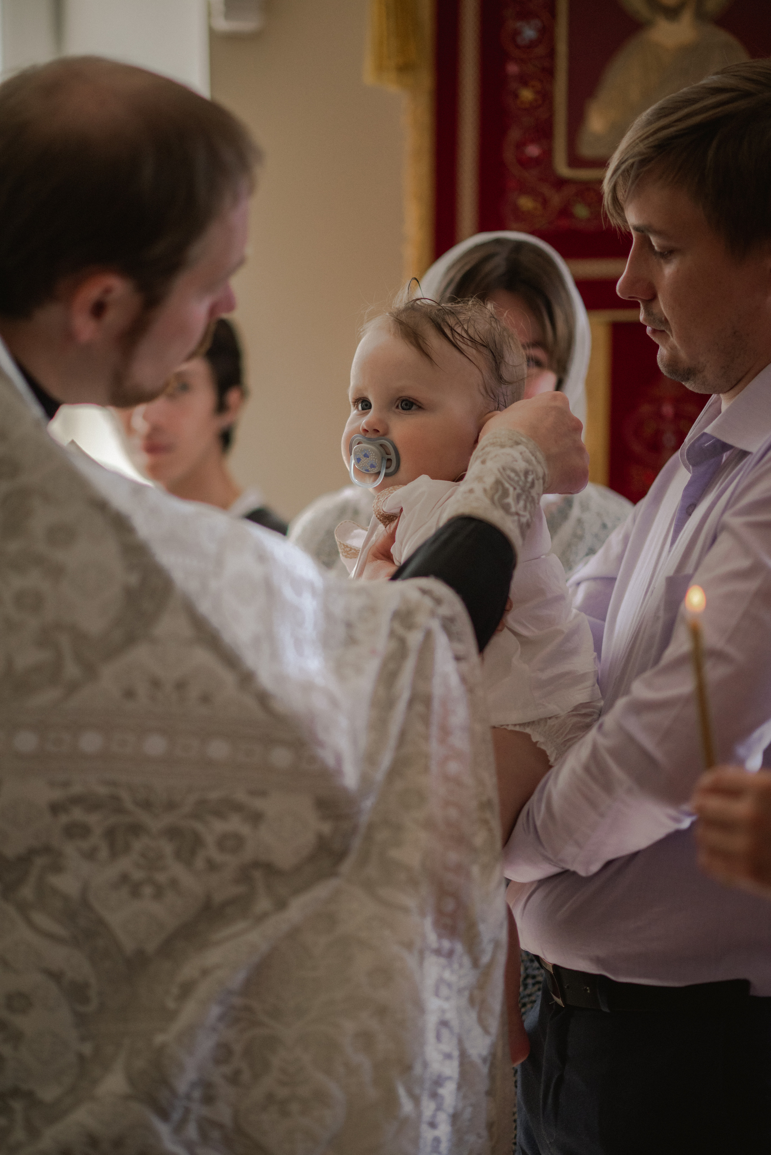 Крещение Андрея. Семейный и детский фотограф Анастасия Иванова