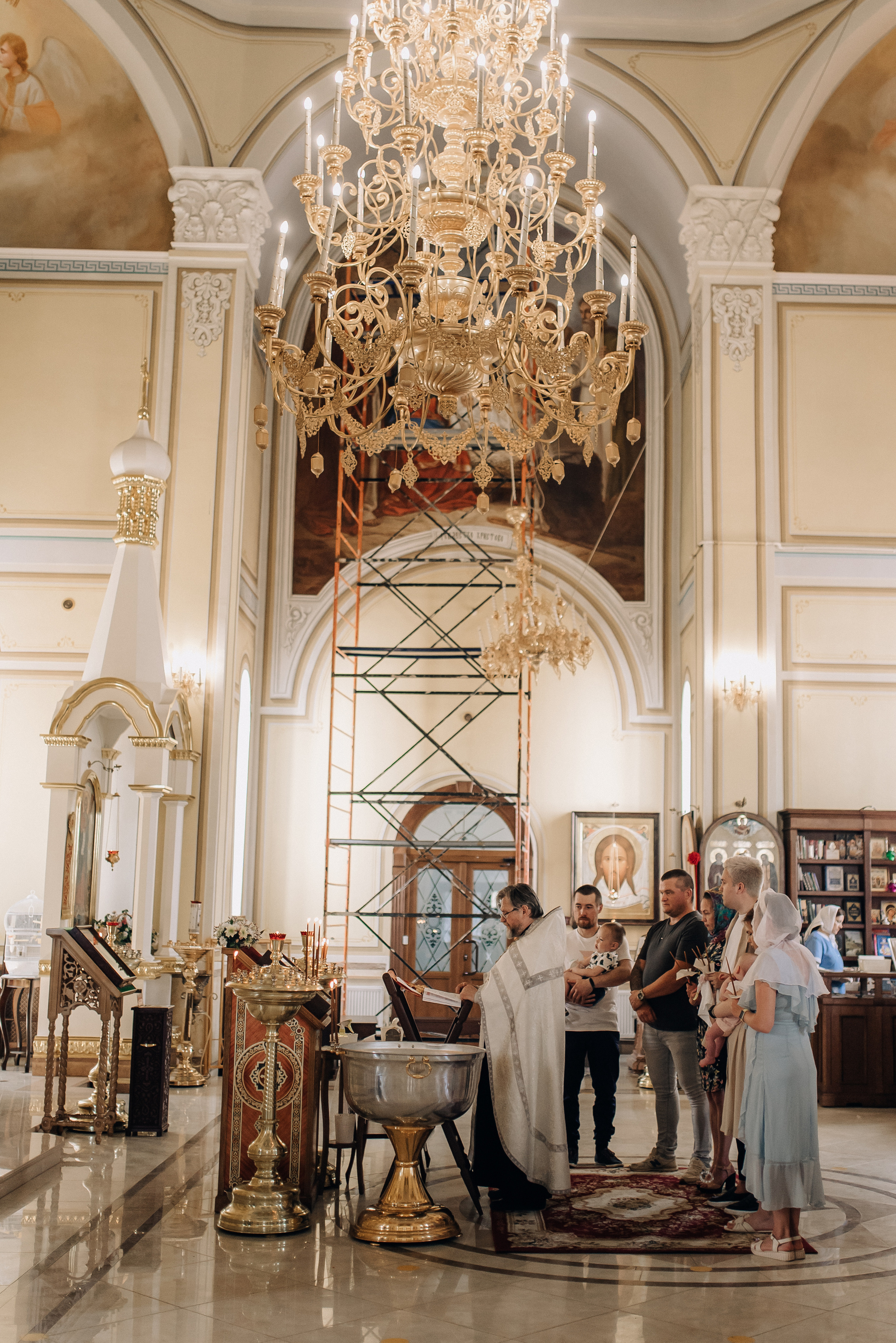 Крещение Яны. Семейный и детский фотограф Анастасия Иванова