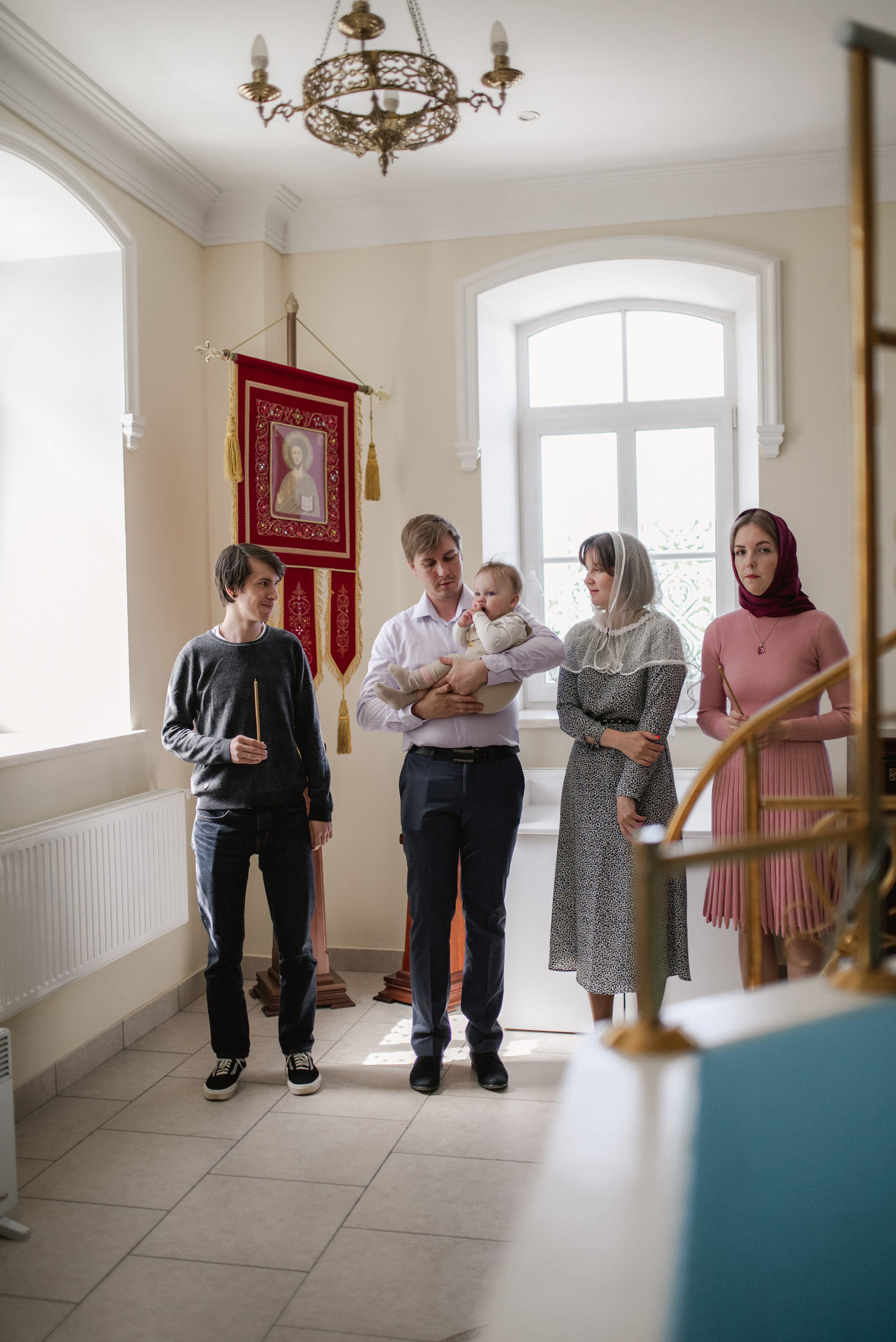 Крещение Андрея. Семейный и детский фотограф Анастасия Иванова