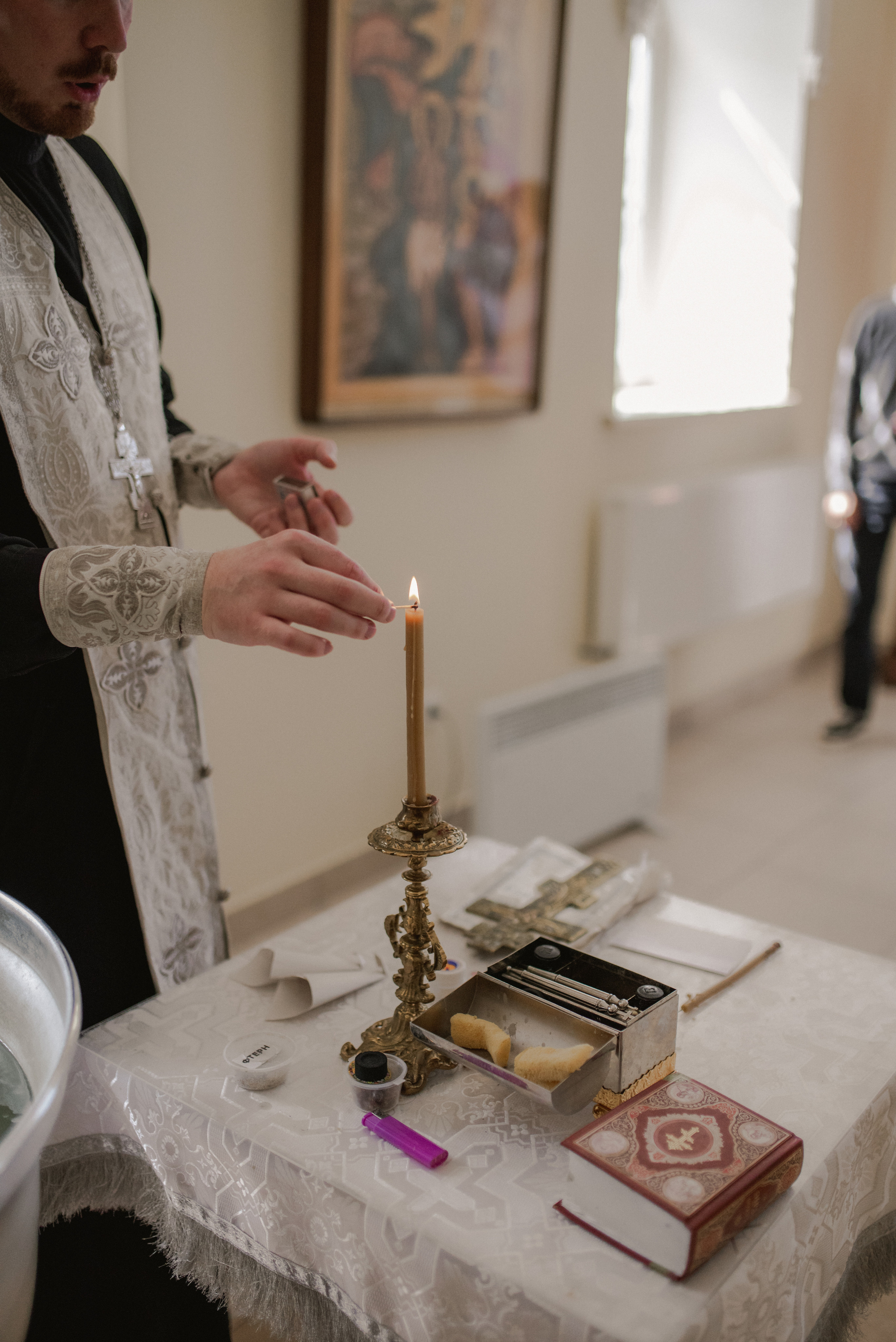 Крещение Андрея. Семейный и детский фотограф Анастасия Иванова