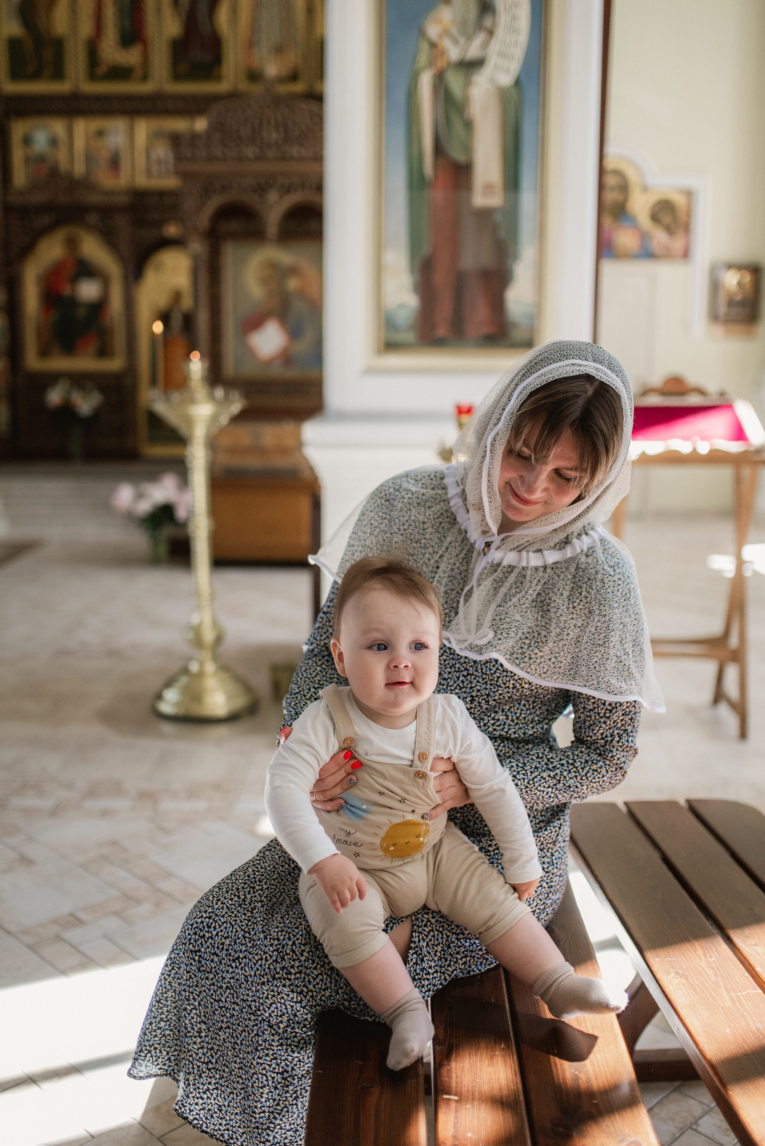 Крещение Андрея. Семейный и детский фотограф Анастасия Иванова