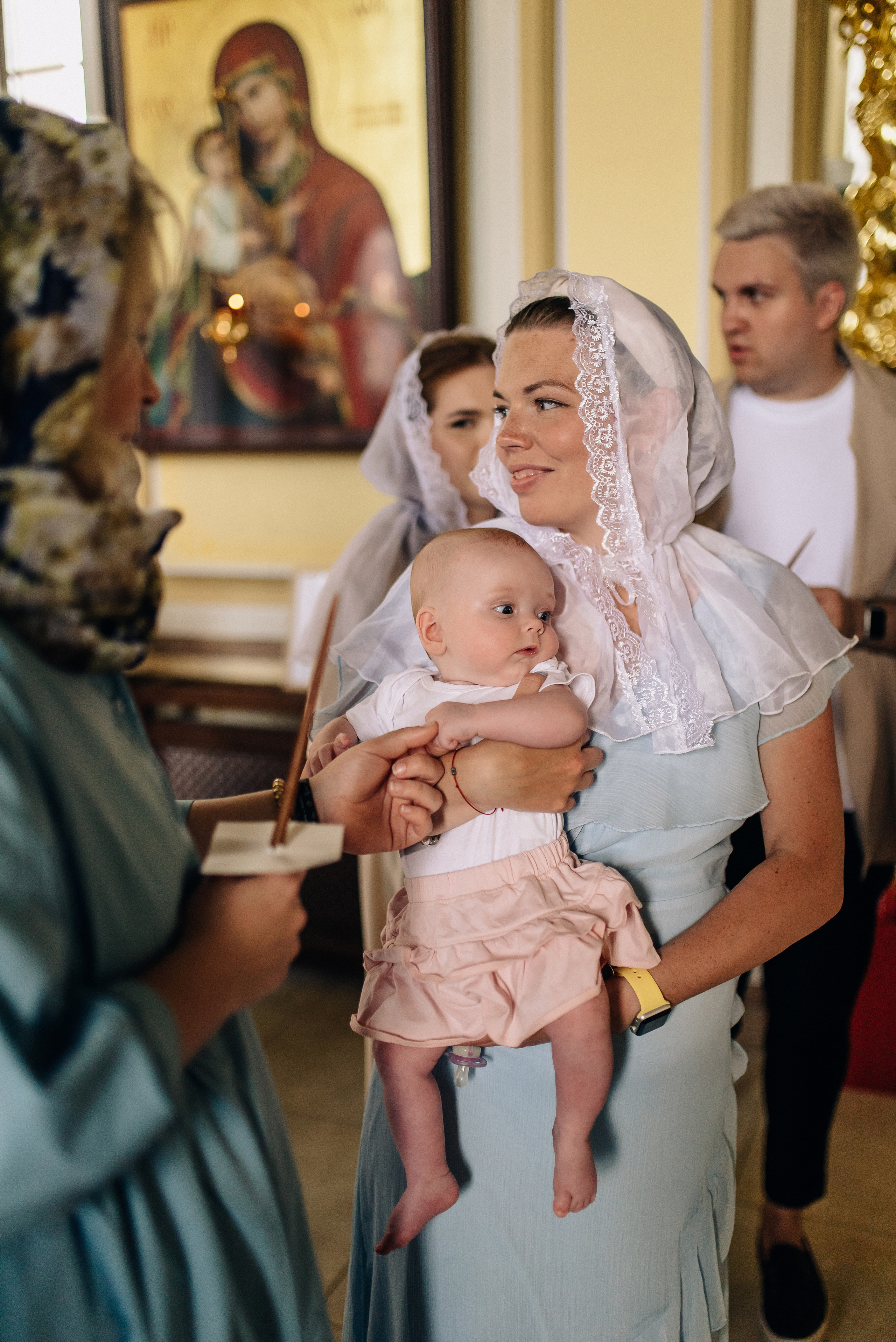 Крещение Яны. Семейный и детский фотограф Анастасия Иванова