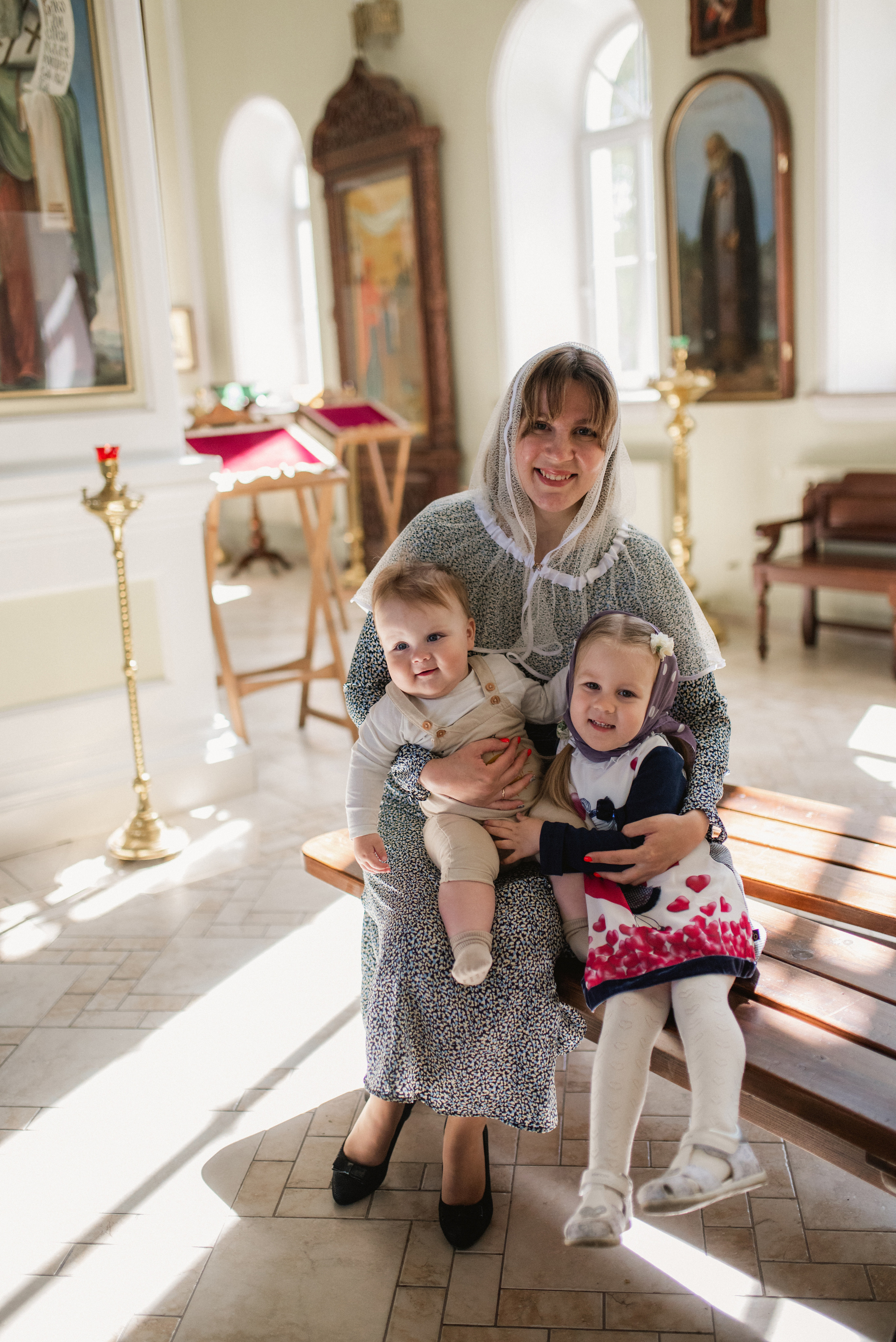 Крещение Андрея. Семейный и детский фотограф Анастасия Иванова