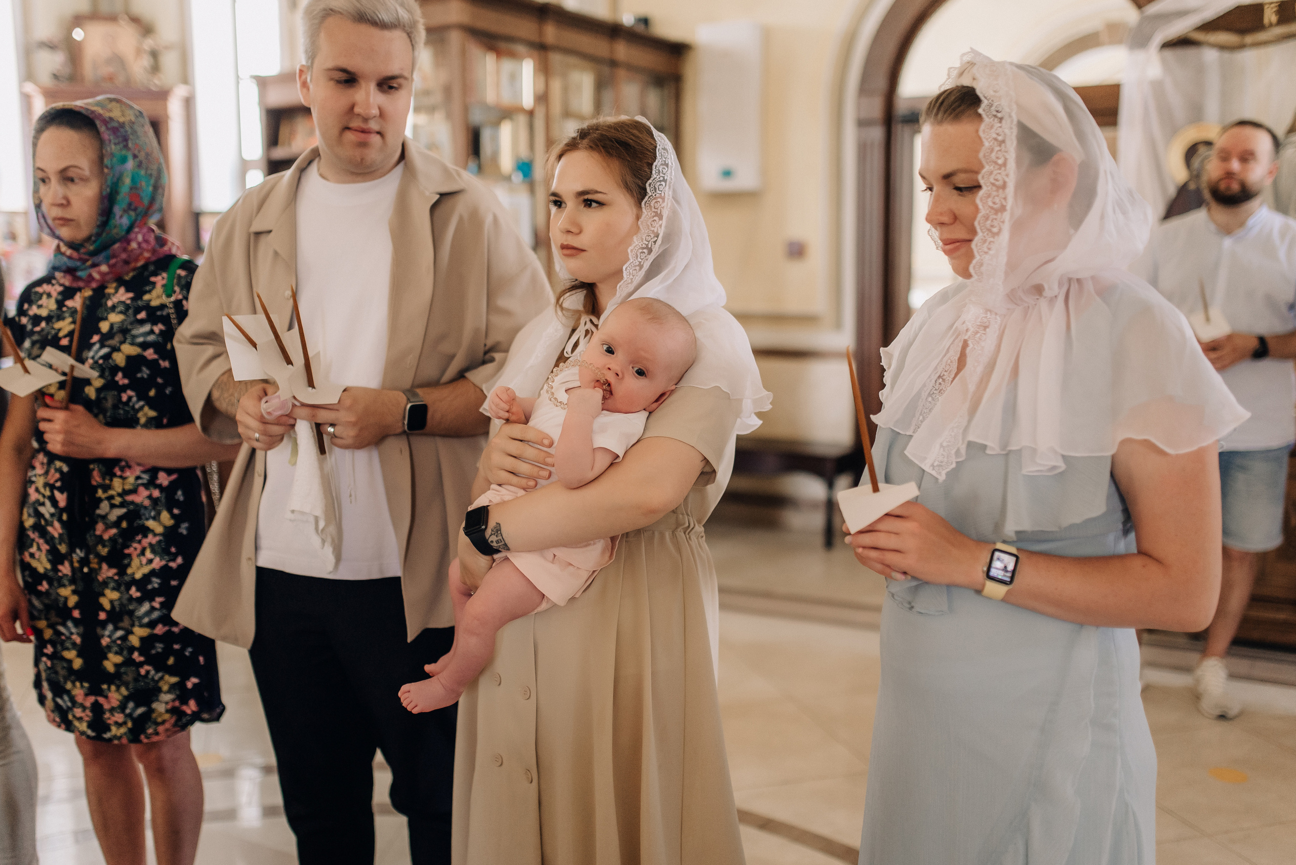 Крещение Яны. Семейный и детский фотограф Анастасия Иванова