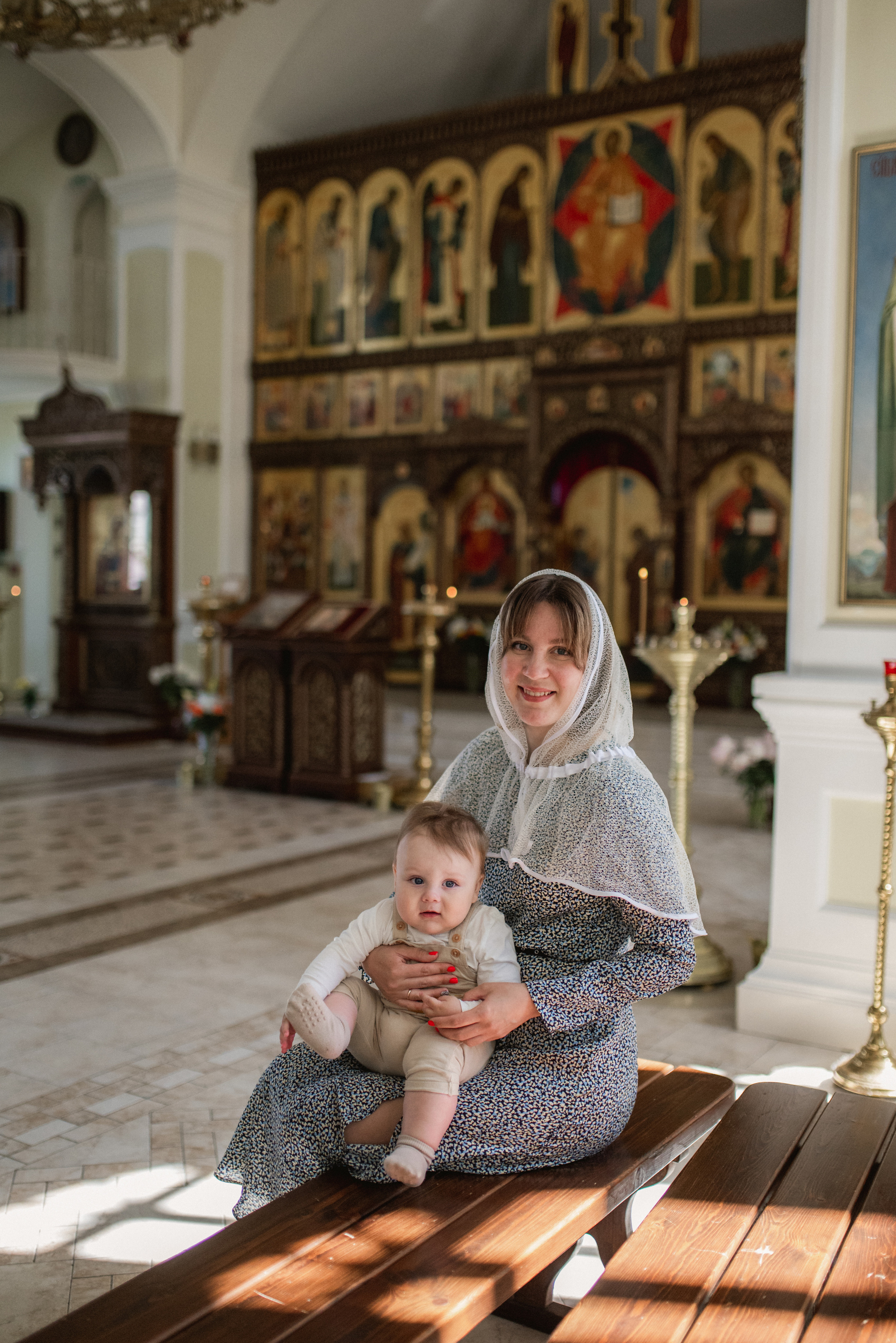 Крещение Андрея. Семейный и детский фотограф Анастасия Иванова