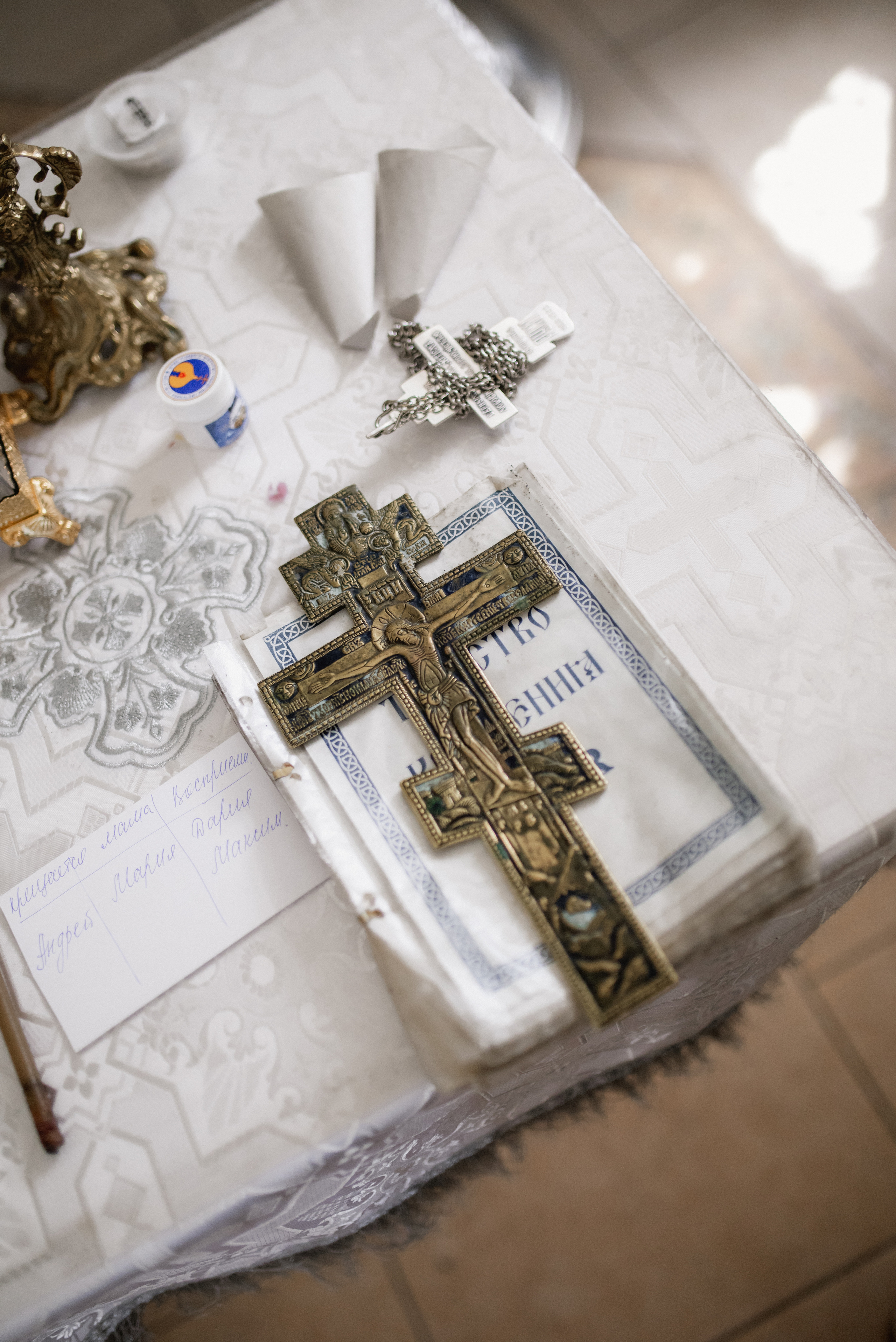 Крещение Андрея. Семейный и детский фотограф Анастасия Иванова