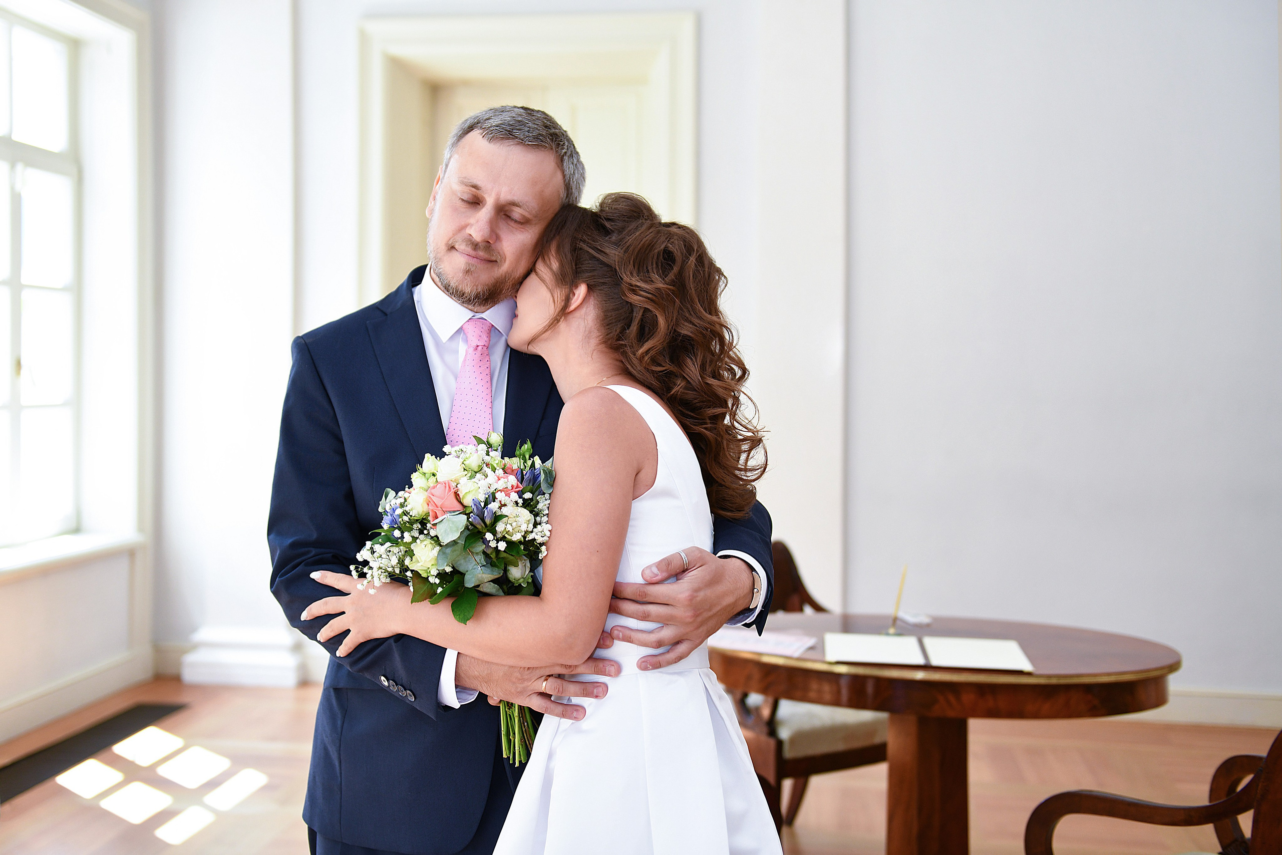 Регистрация брака Владимира и Ирины. Свадебный и портретный фотограф в Москве Галина Борисова