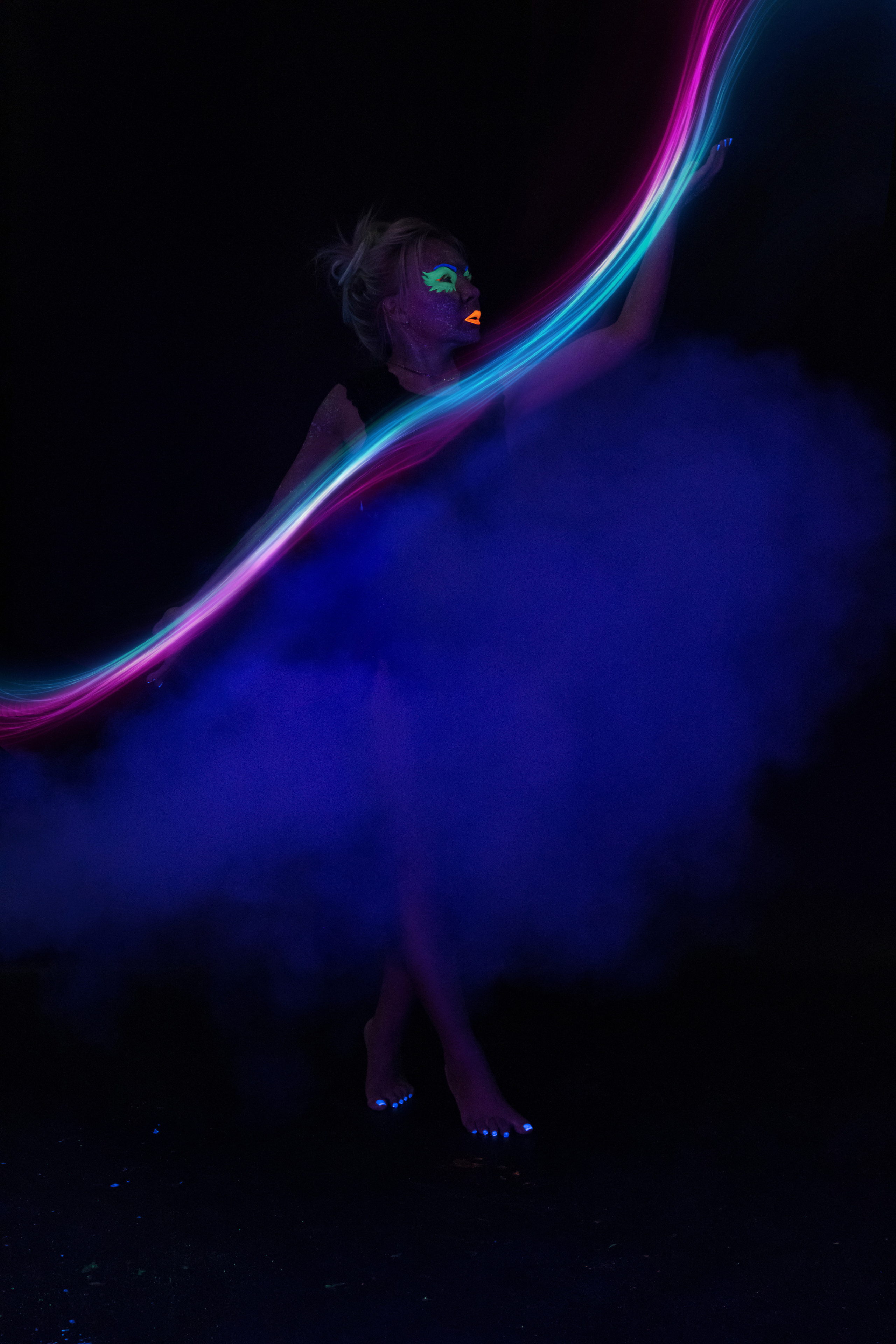 Необычная фотосъёмка в ультрафиолете. Фотограф в Москве и области Синенкова Екатерина