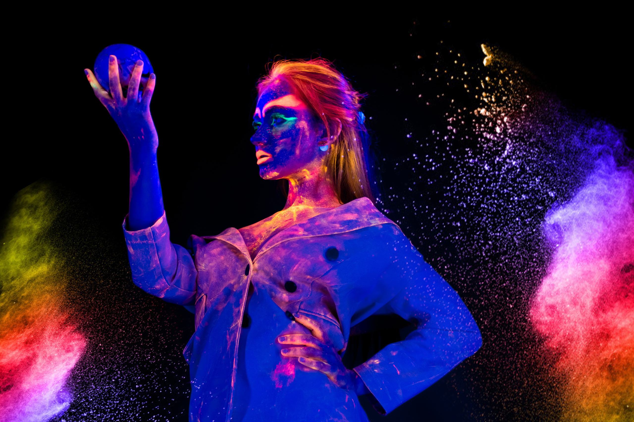 Необычная фотосъёмка в ультрафиолете. Фотограф в Москве и области Синенкова Екатерина