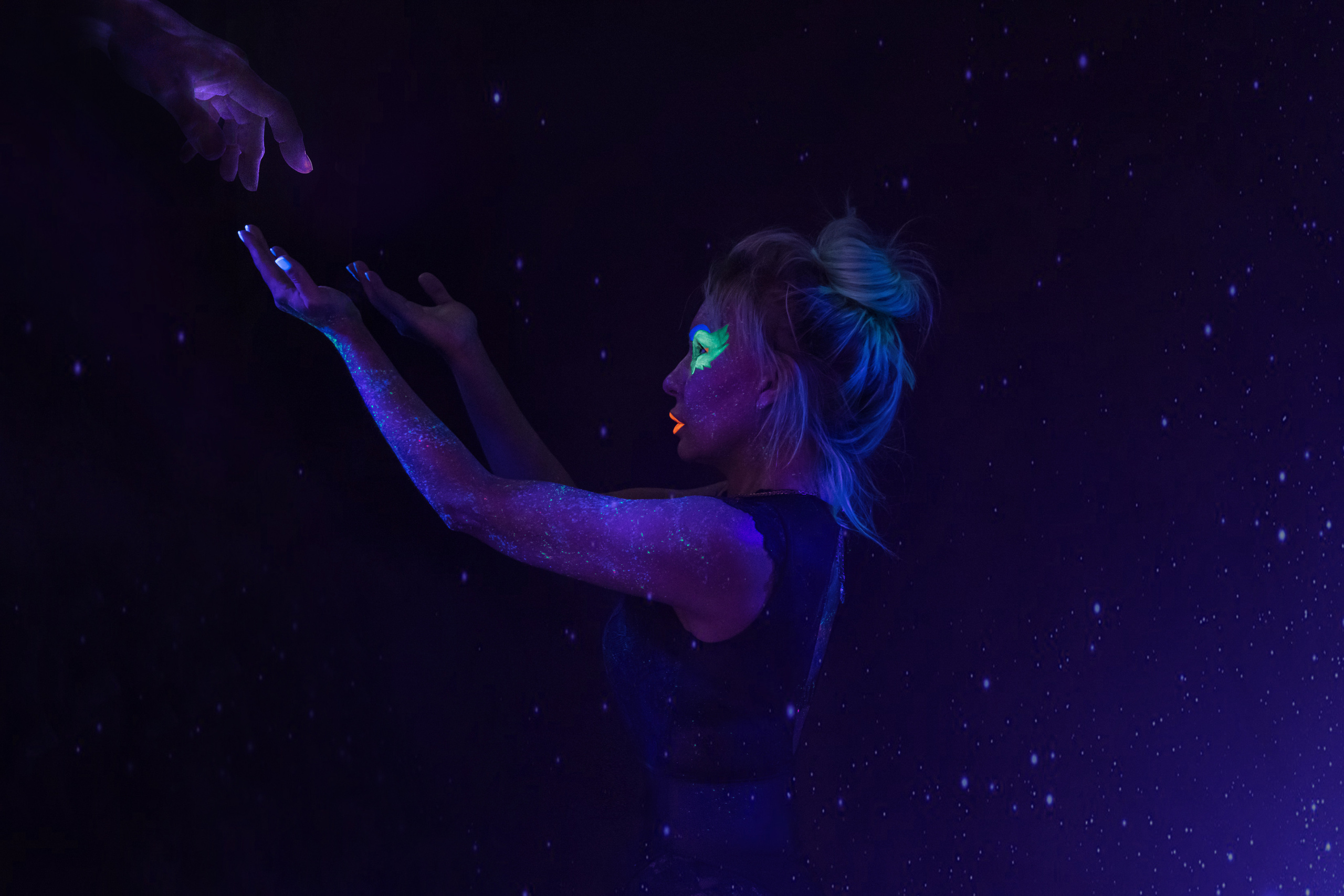 Необычная фотосъёмка в ультрафиолете. Фотограф в Москве и области Синенкова Екатерина