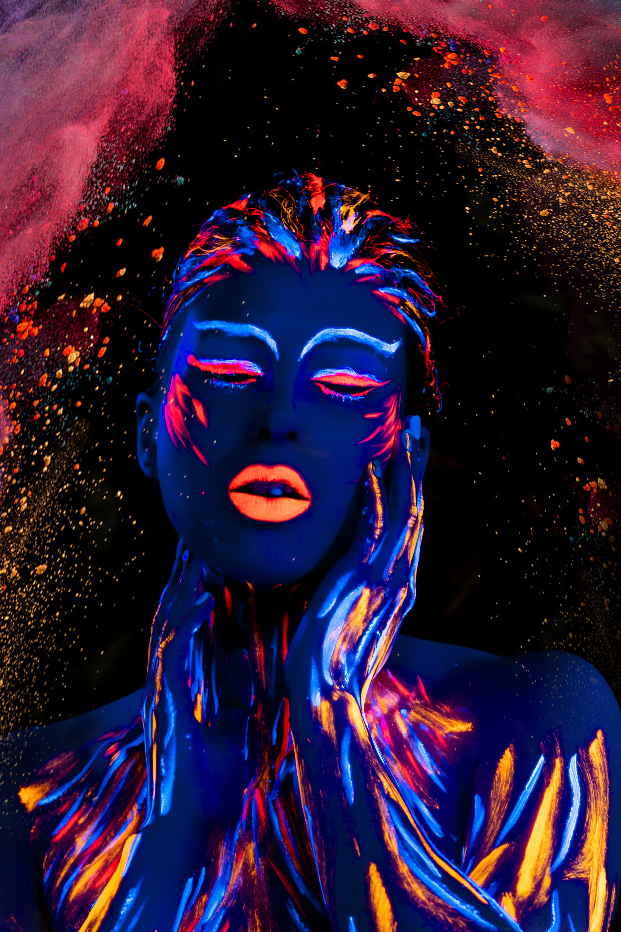 Необычная фотосъёмка в ультрафиолете. Фотограф в Москве и области Синенкова Екатерина