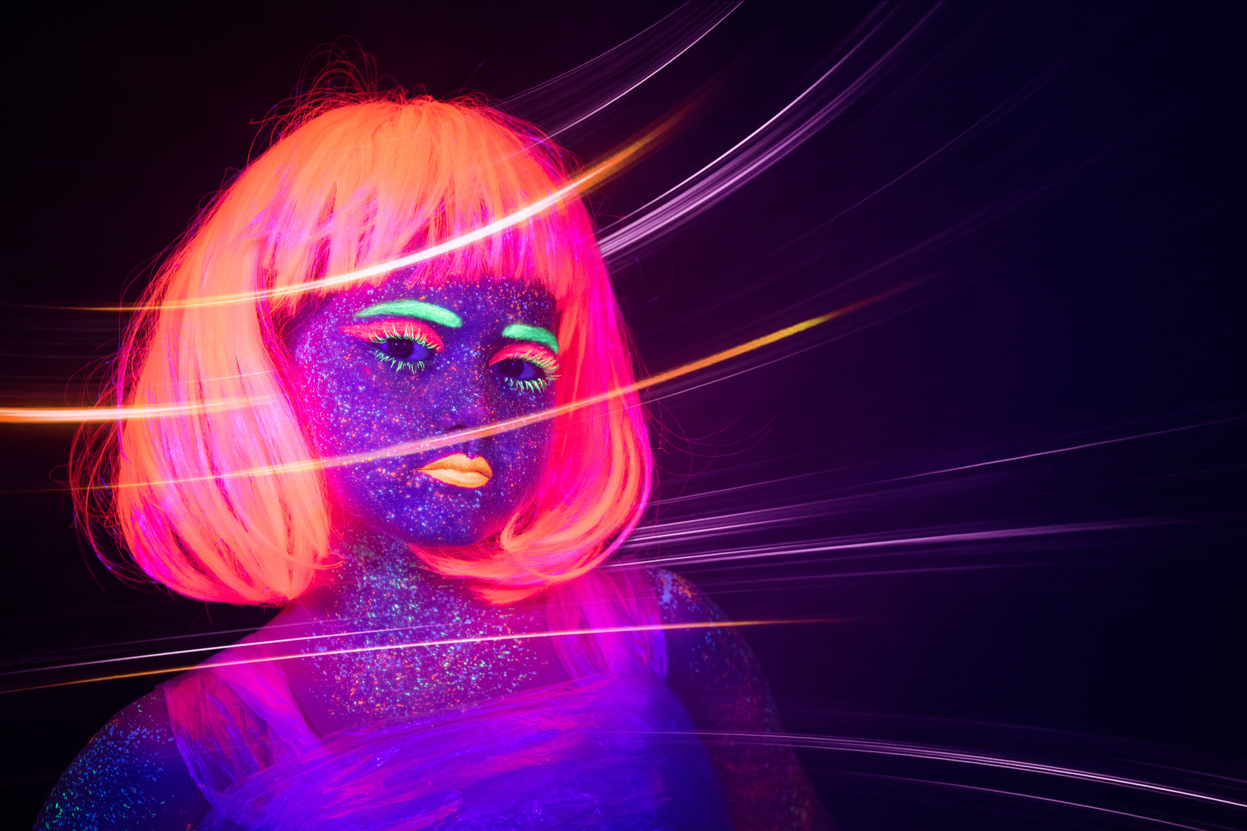 Необычная фотосъёмка в ультрафиолете. Фотограф в Москве и области Синенкова Екатерина