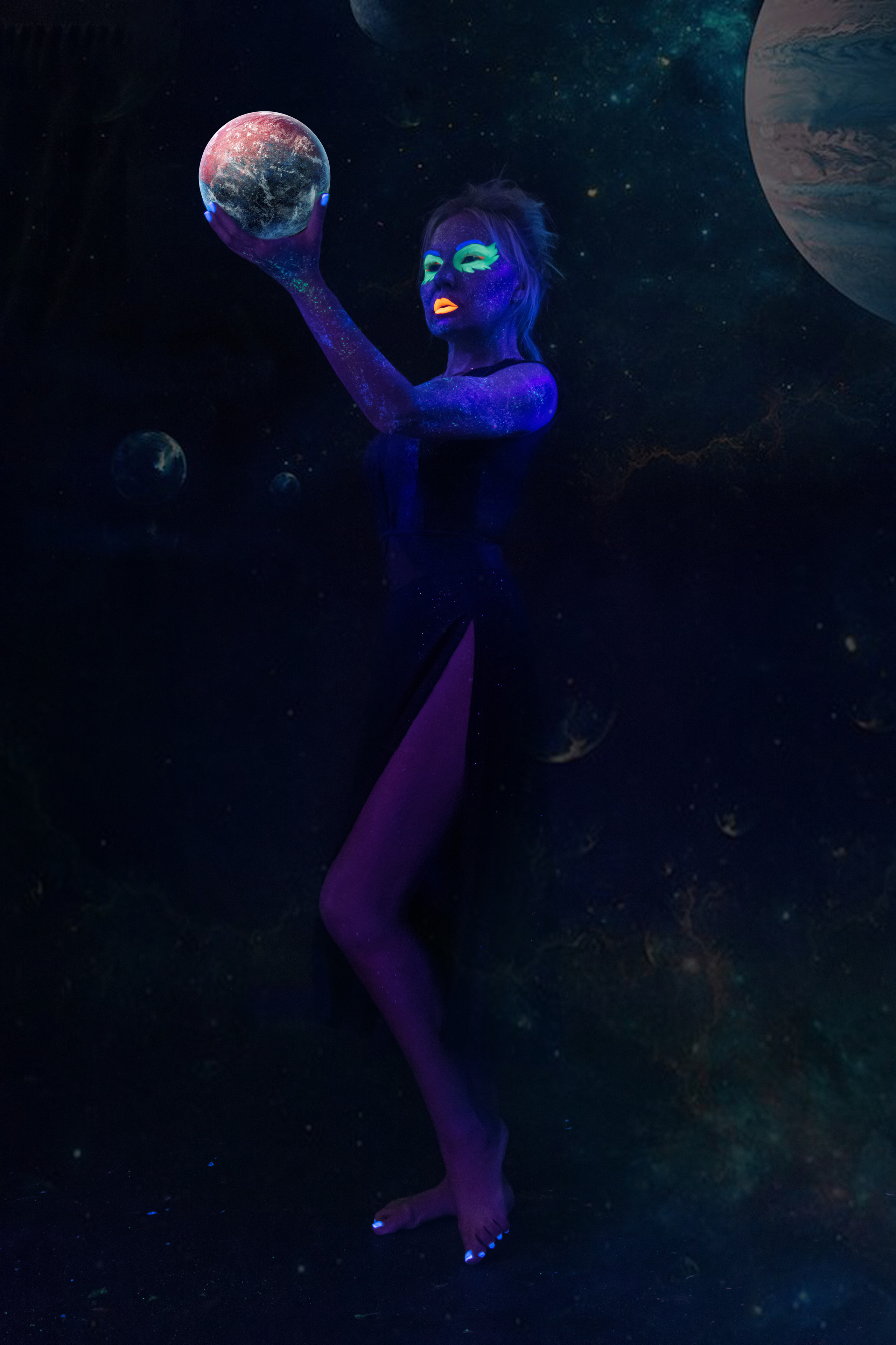 Необычная фотосъёмка в ультрафиолете. Фотограф в Москве и области Синенкова Екатерина