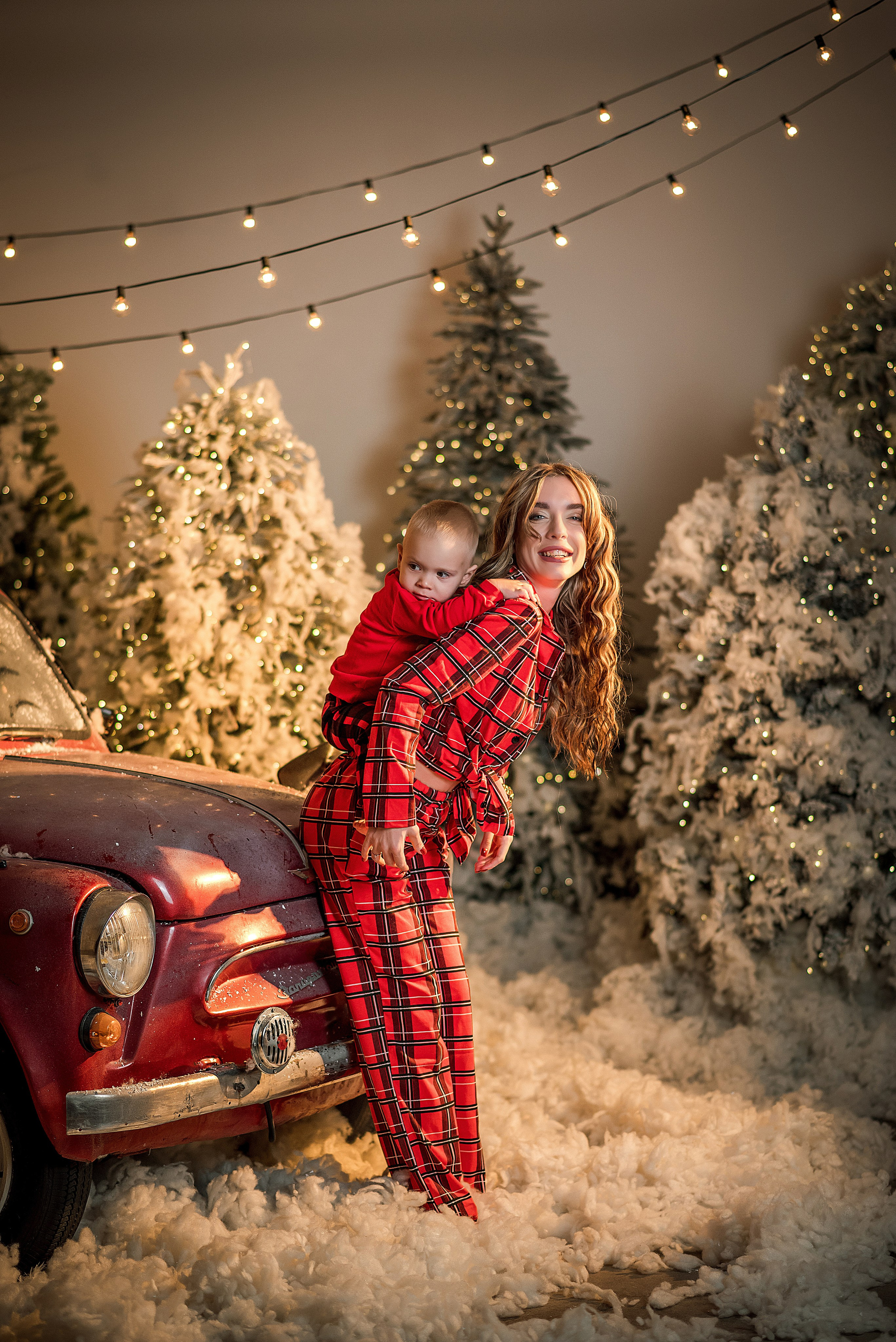 Новогодняя история Матвея и его родителей. Свадебный и семейный фотограф в Ростове-на-Дону Алина Астахова