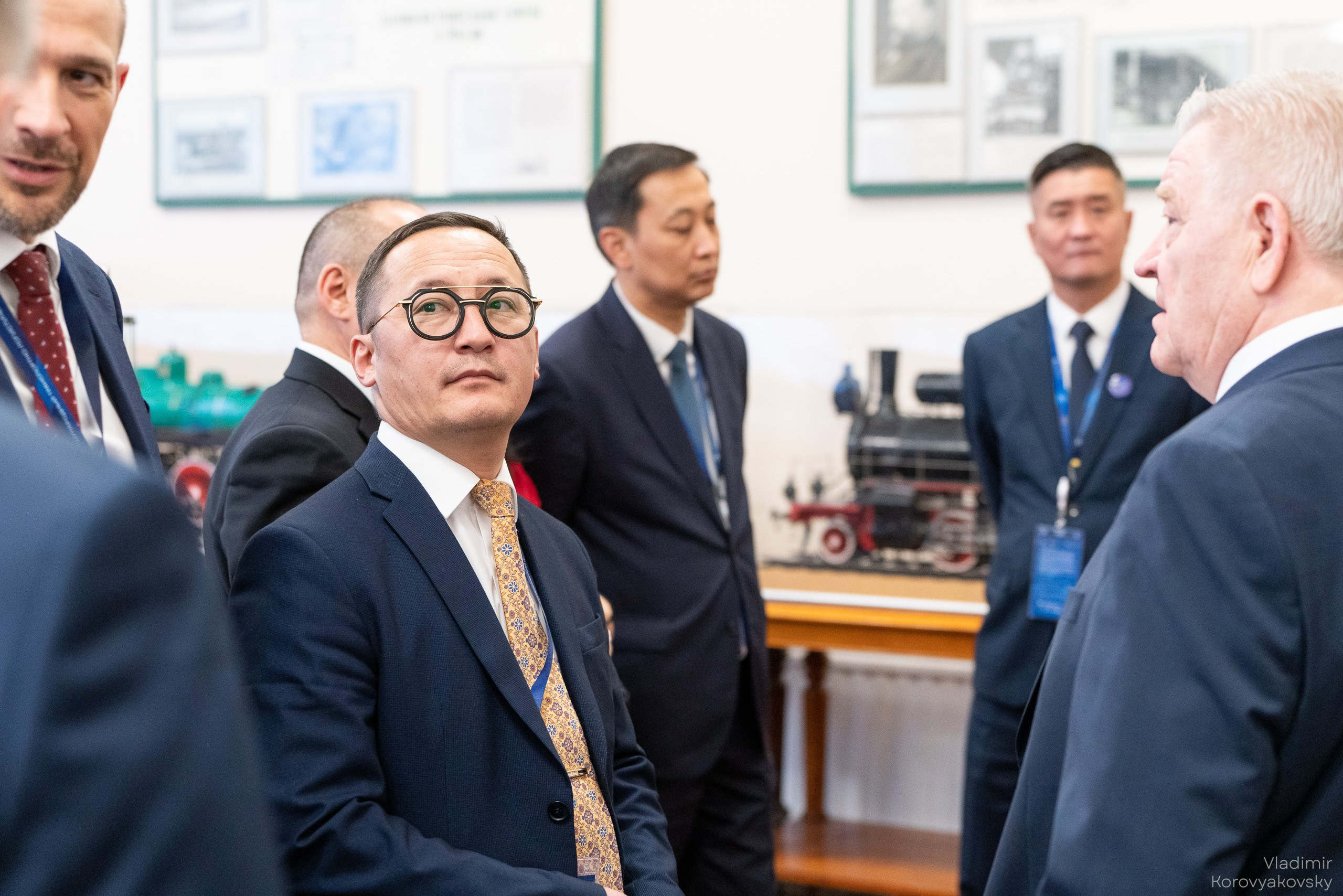 Совещание руководства ПГУПС с Делегациями Исполнительного агентства Правительства Монголии и делегацией АО «УБЖД». Фотограф Владимир Коровяковский