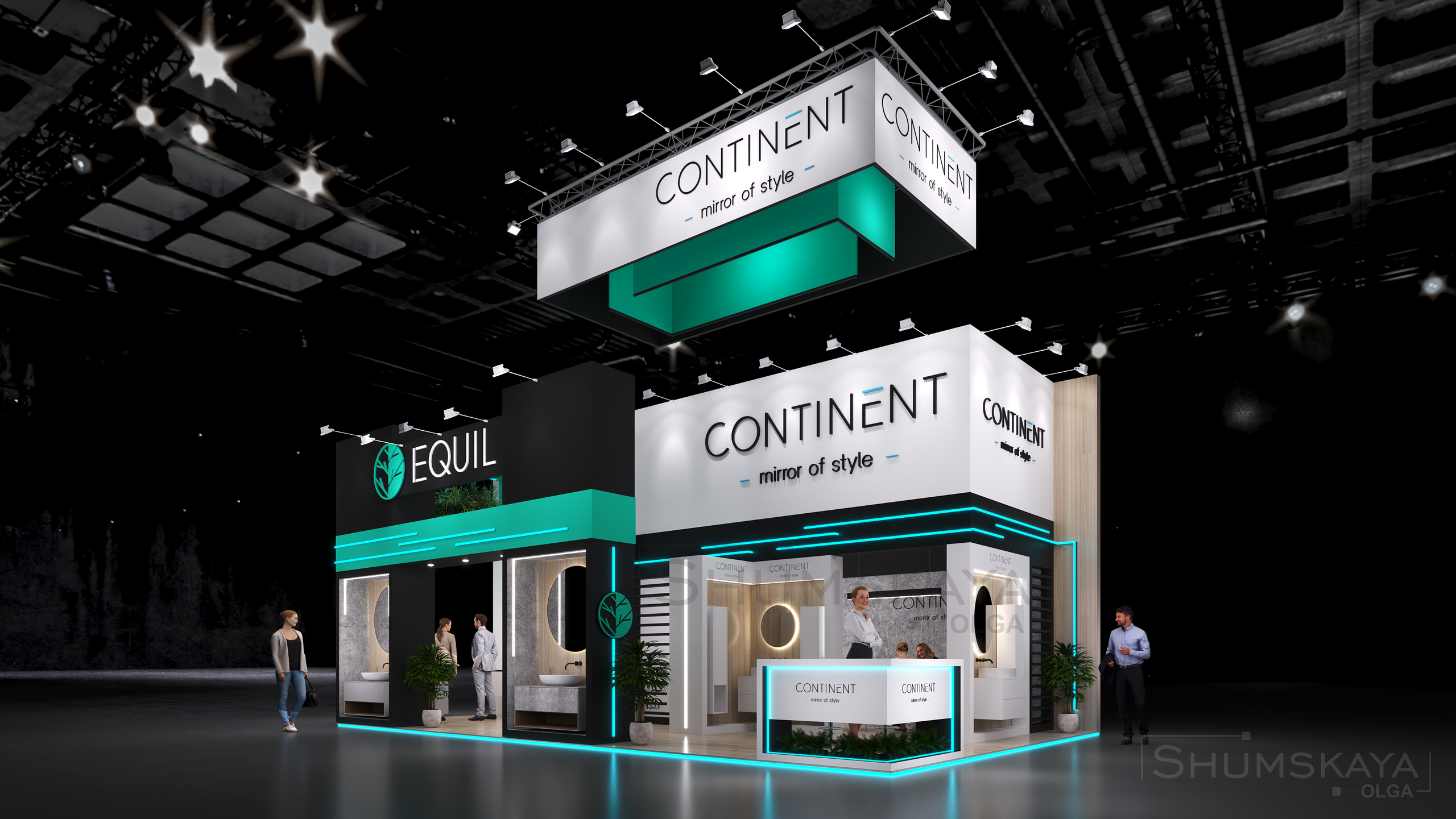 ДИЗАЙН ВЫСТАВОЧНОГО СТЕНДА CONTINENT. Выставочные стенды. Студия интерьера