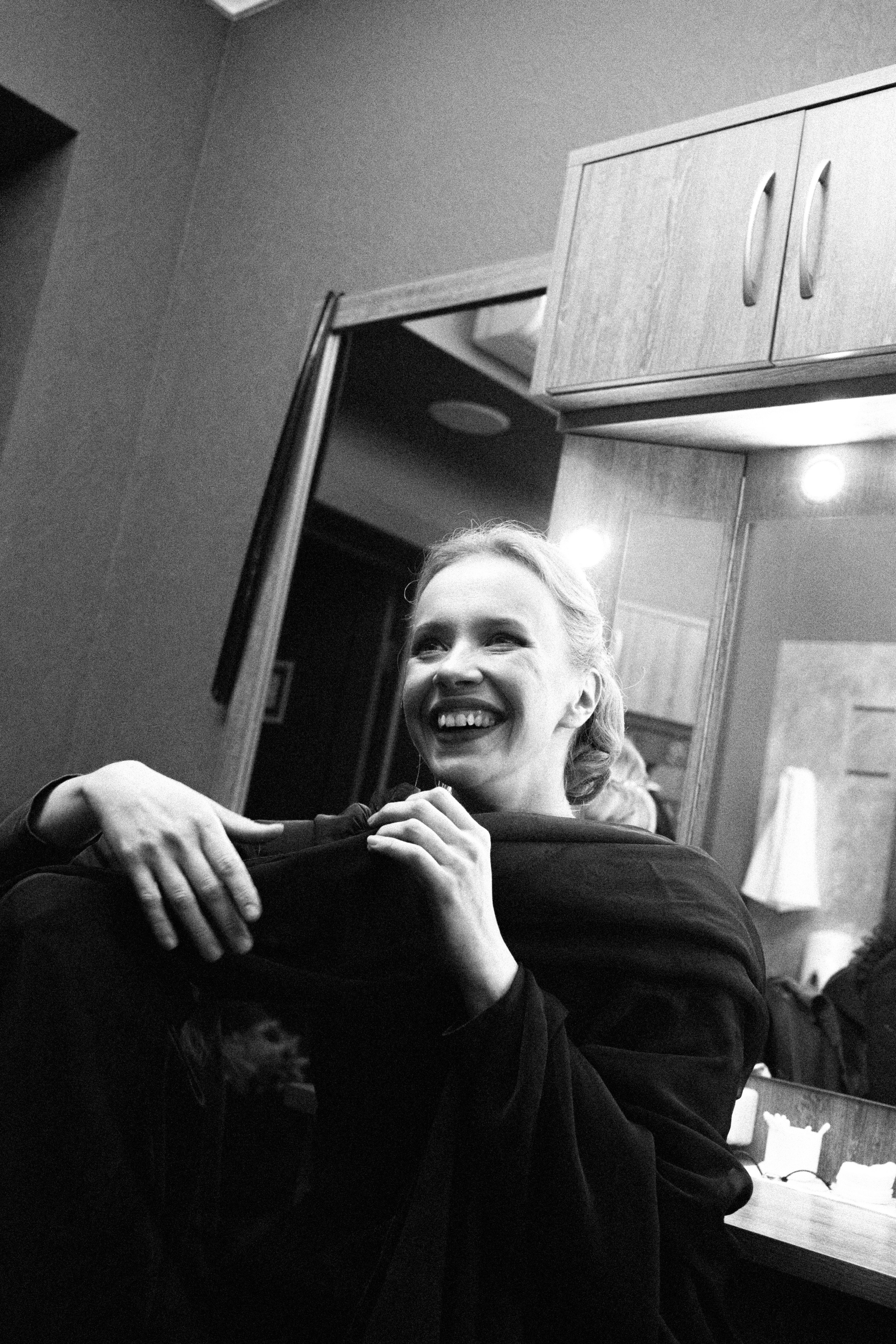 Theatre backstages. Portrait and backstage photographer Nina Crane