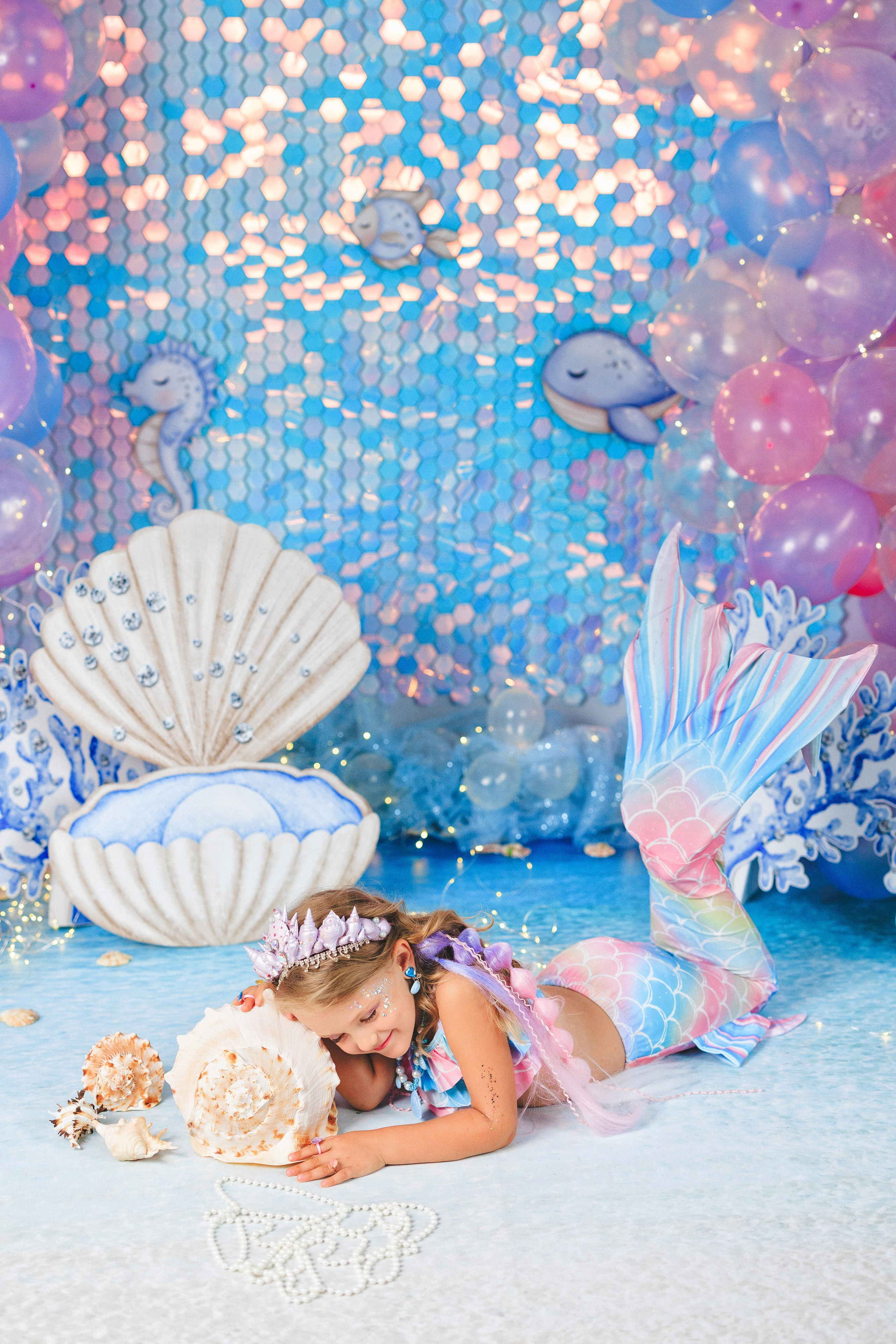 Детская фотосессия в образе «РУСАЛОЧКА», город Краснодар. Семейный и детский фотограф в Краснодаре Анна Трашкова