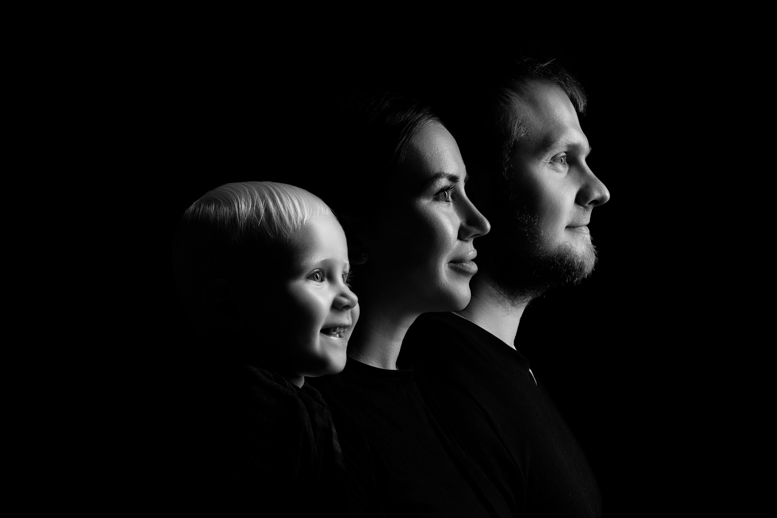 Семейные. Фотограф в стиле минимализм Тюмень