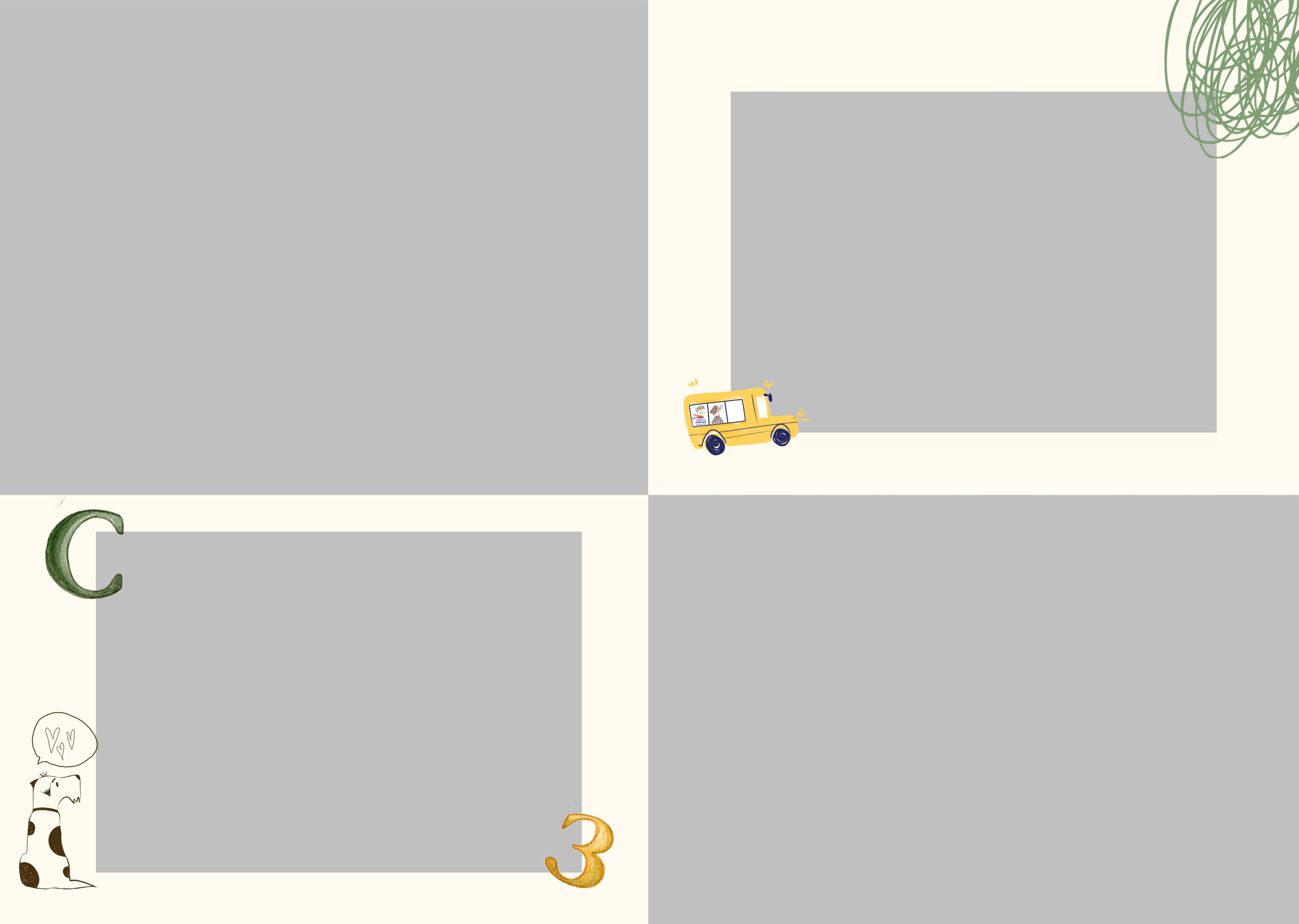 Шаблон «Школьный Автобус»