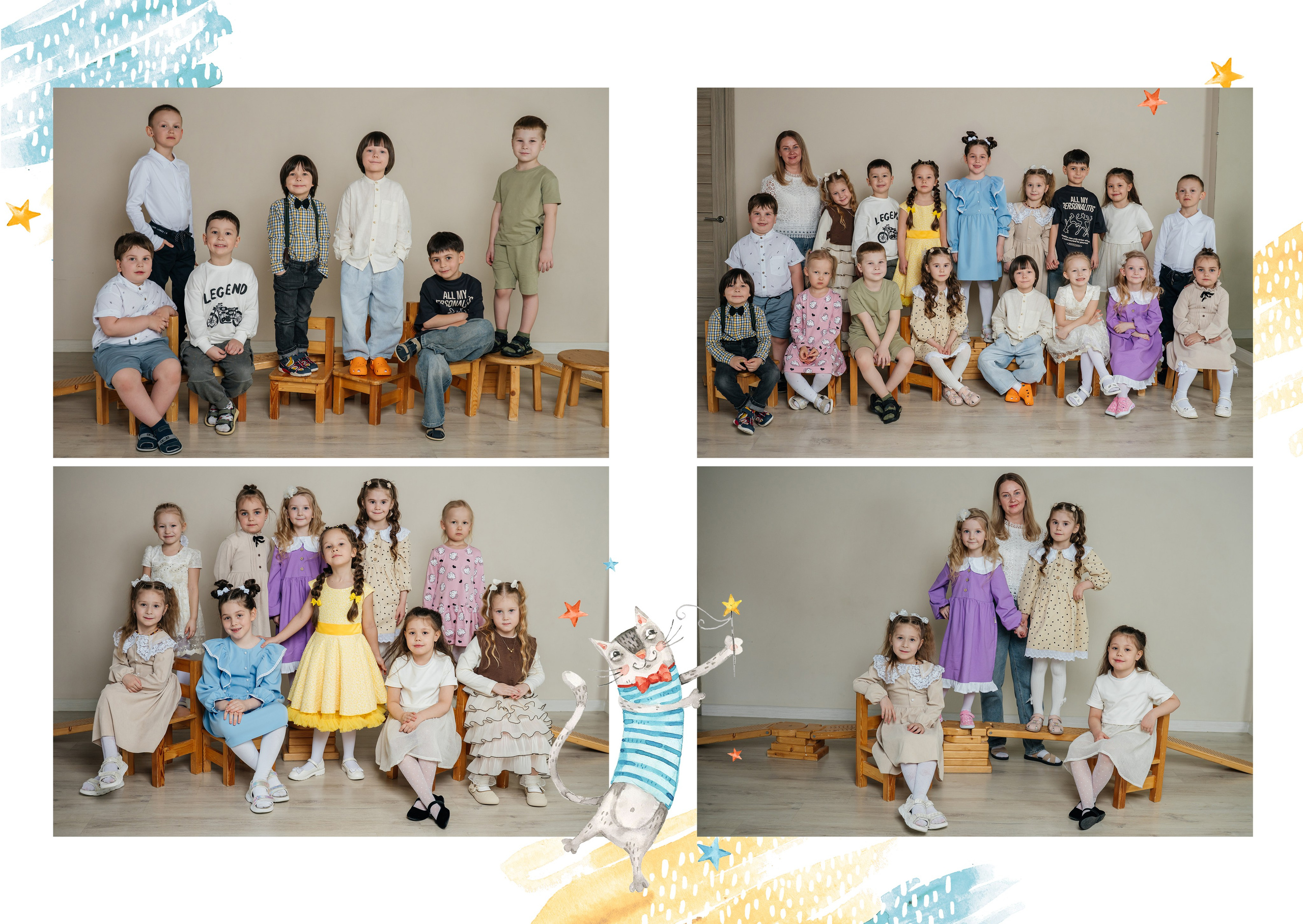 Детский сад. Выпускные альбомы для школ и детских садов от Татьяны Майоровой