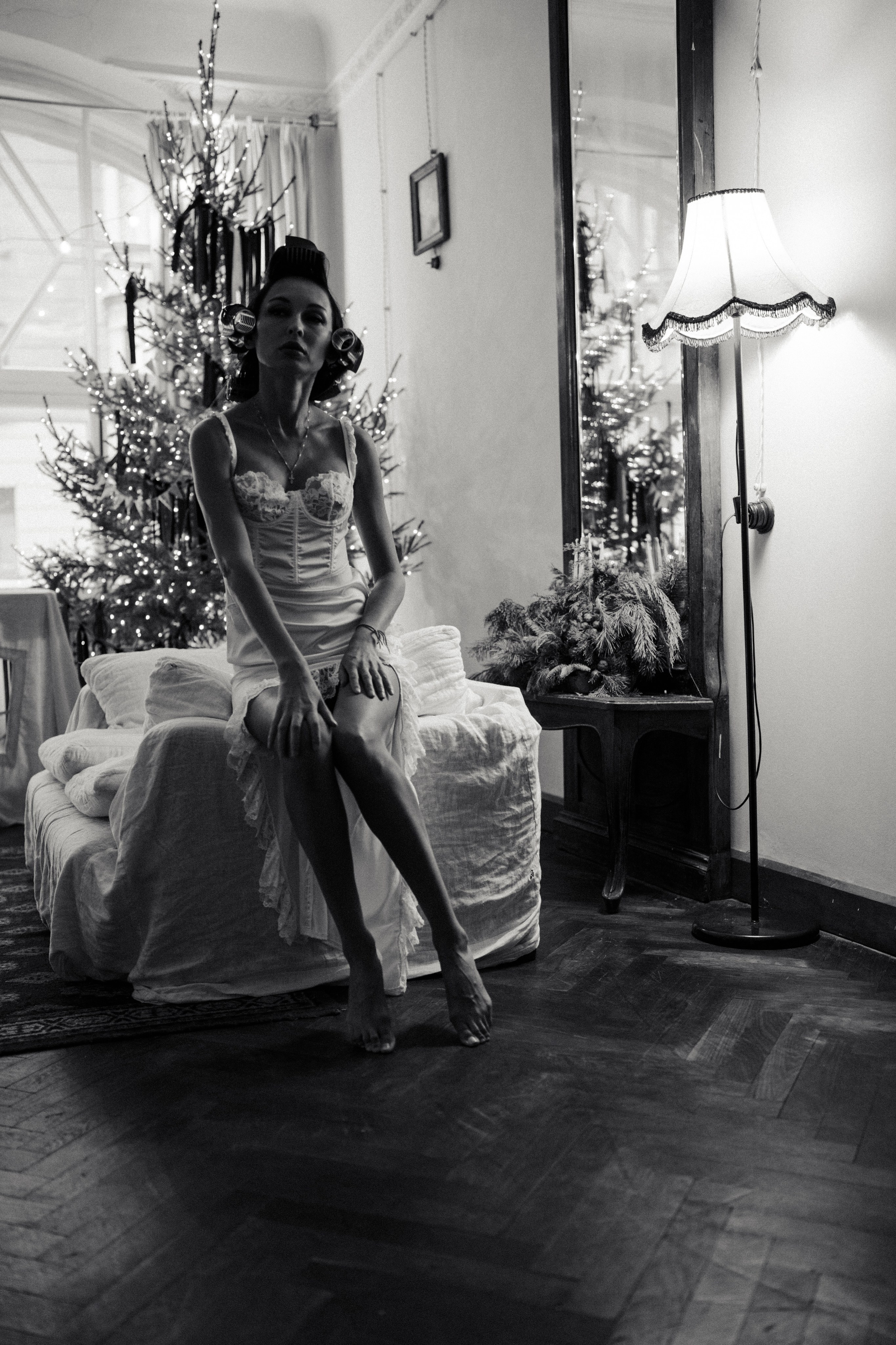 ФОТОСЕСИИЯ К НОВОМУ ГОДУ В АТМОСФЕРНОЙ СТУДИИВ ЦЕНТРЕ ПИТЕРАИ ВИНТАЖНЫЙ ОБРАЗ. Профессиональный фотограф, Санкт-Петербург — Виктория Богомолова