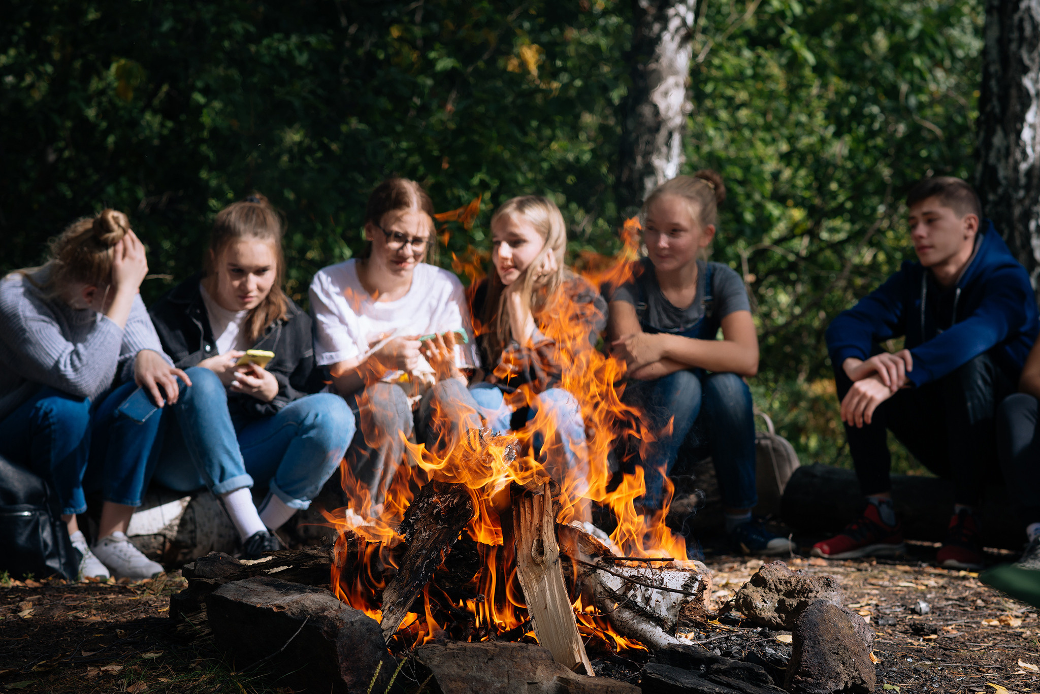 Школьный пикник. Репортажный фотограф в Санкт-Петербурге Анастасия Клёпова