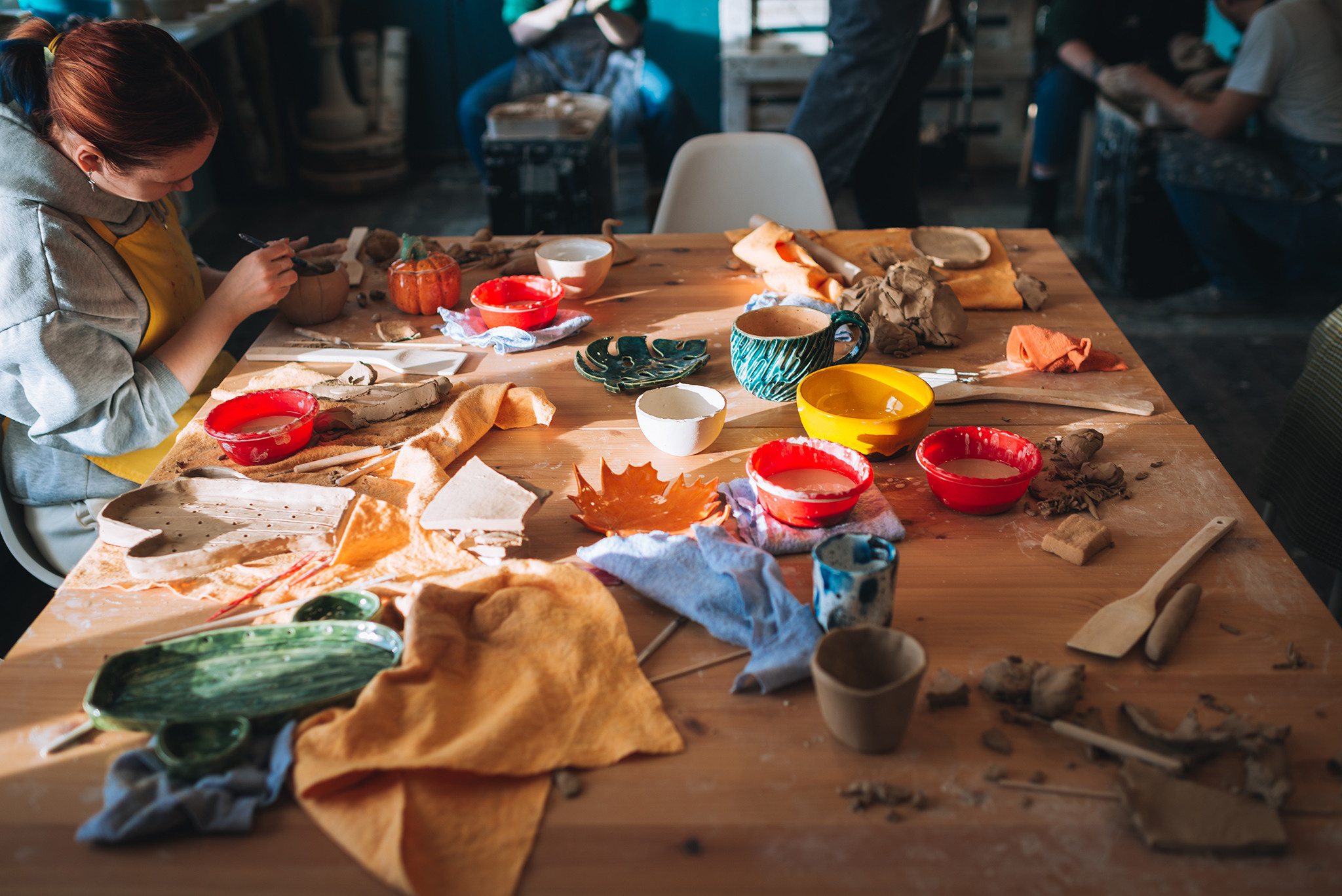 МК по керамике. Репортажный фотограф в Санкт-Петербурге Анастасия Клёпова