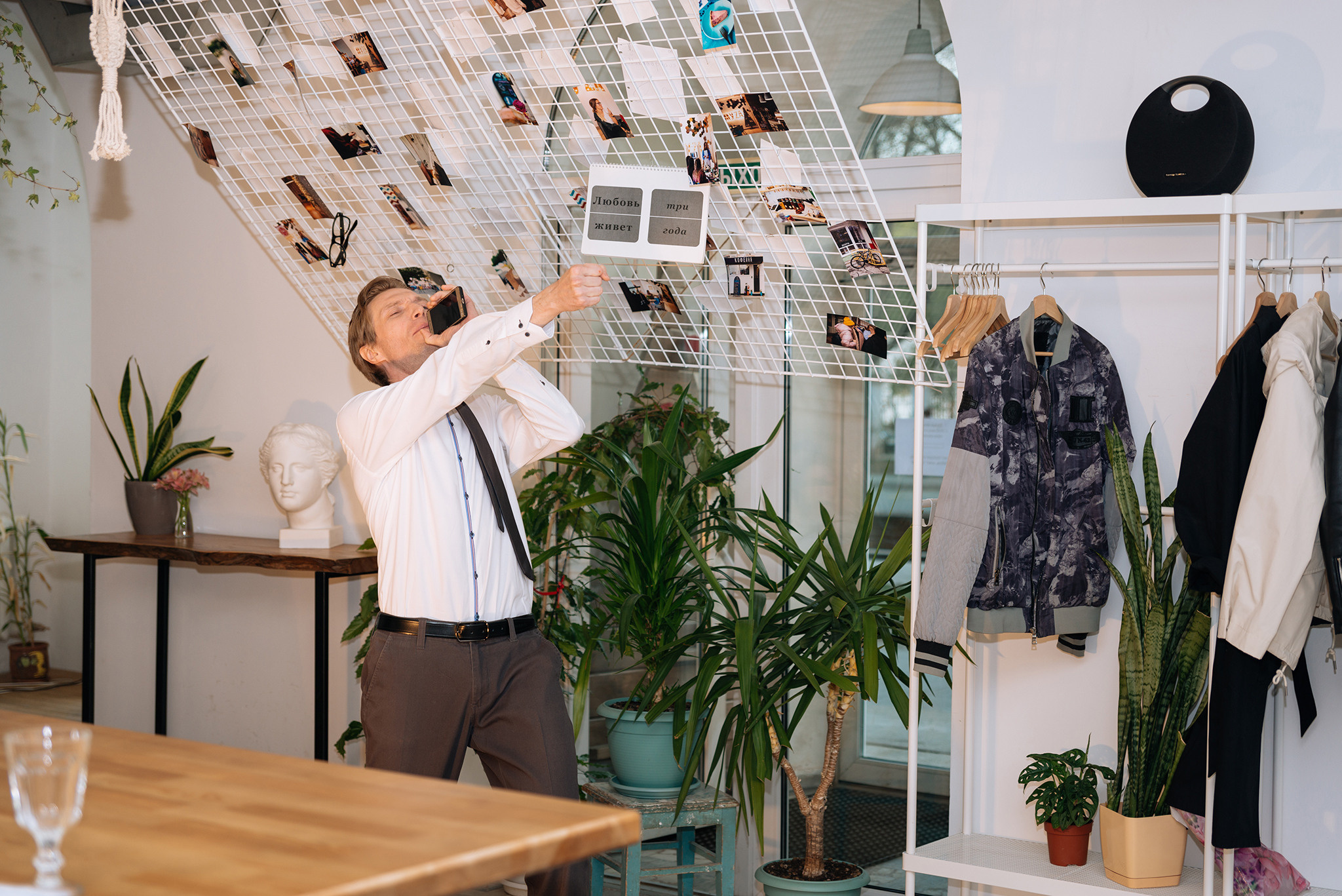 «Любовь живёт три года». Моно спектакль. Репортажный фотограф в Санкт-Петербурге Анастасия Клёпова