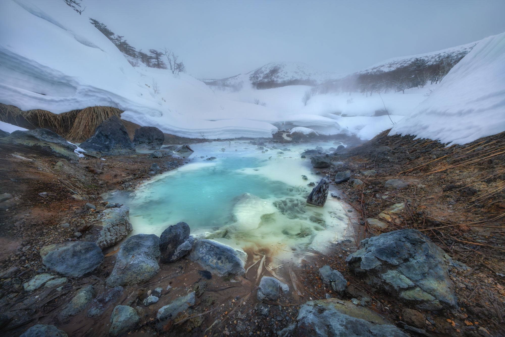 Фотогалерея Зимние Курилы