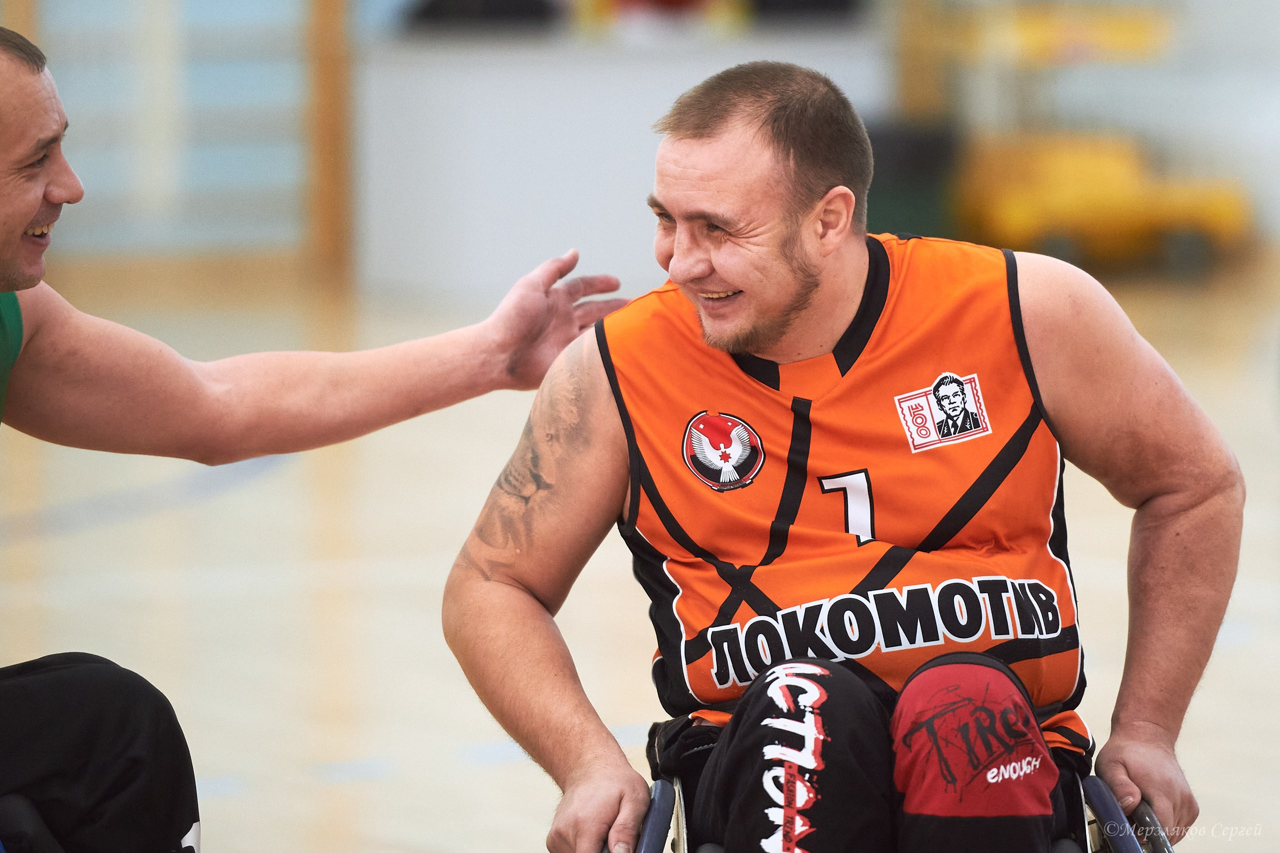 X традиционный Рождественский турнир по баскетболу на колясках. Ижевск. Спортивный репортажный фотограф в Ижевске Сергей Мерзляков