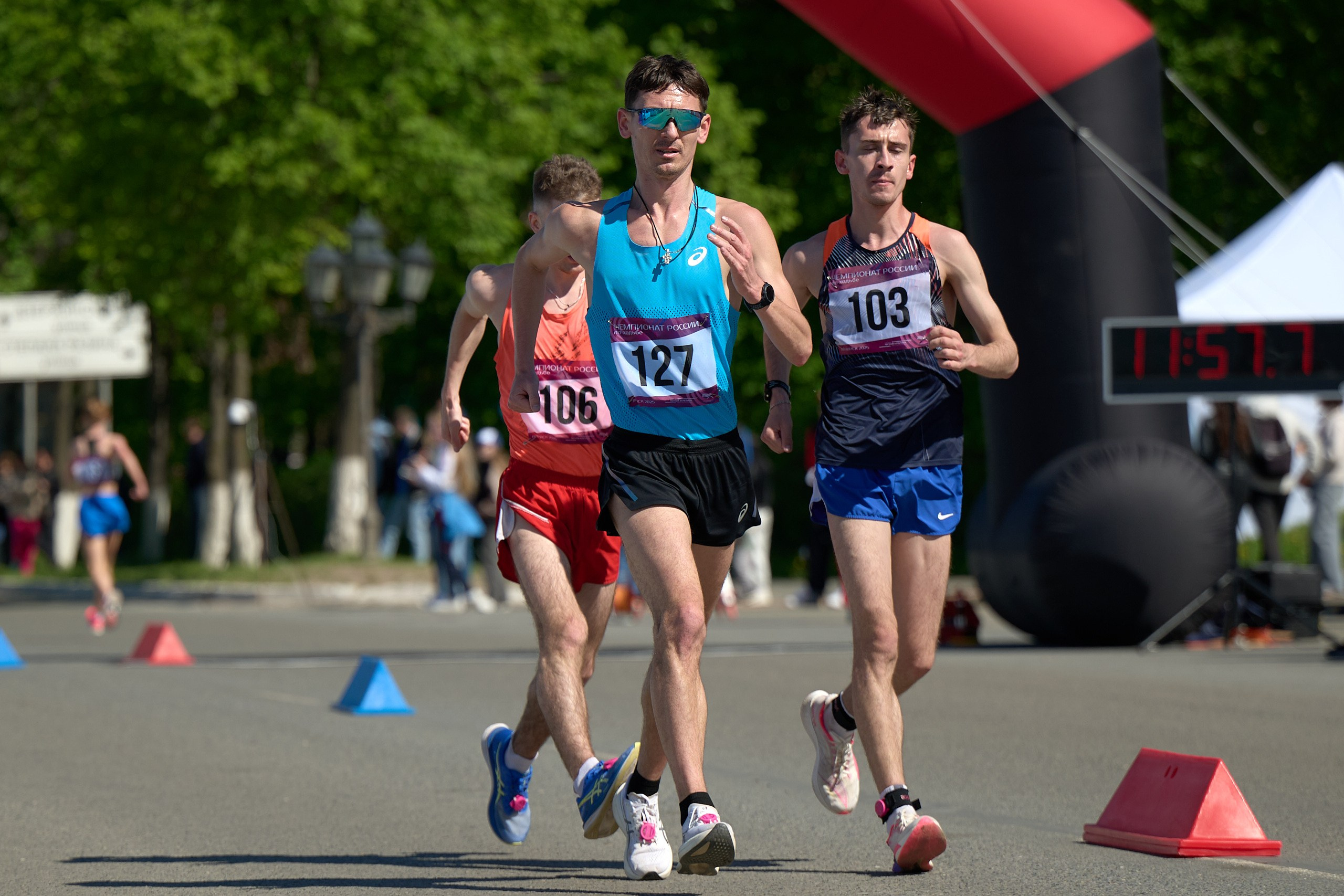Чемпионат России по спортивной ходьбе 2025. Спортивный репортажный фотограф в Ижевске Сергей Мерзляков