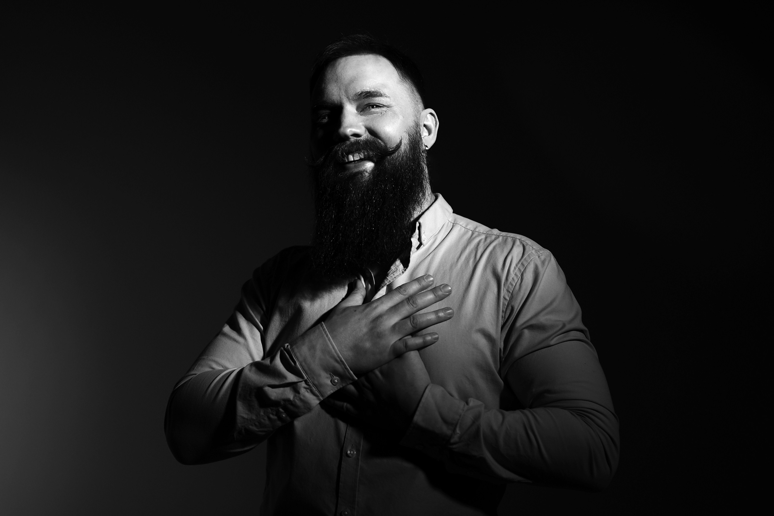 Мужской портрет. Фотограф Екатерина Алексеева