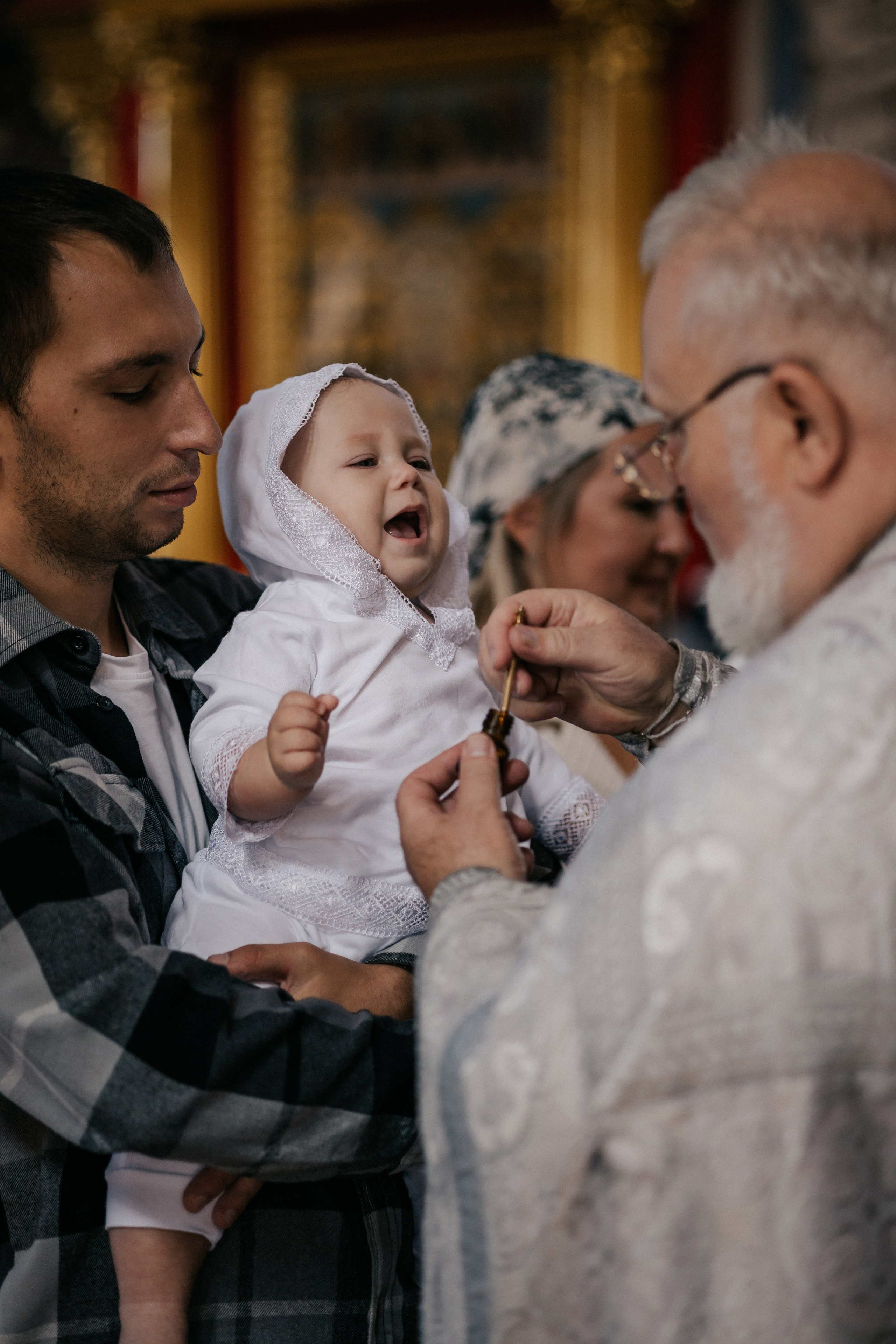 Крещение в Соборе в честь князя Георгия Всеволодовича. Фотограф Нижний Новгород