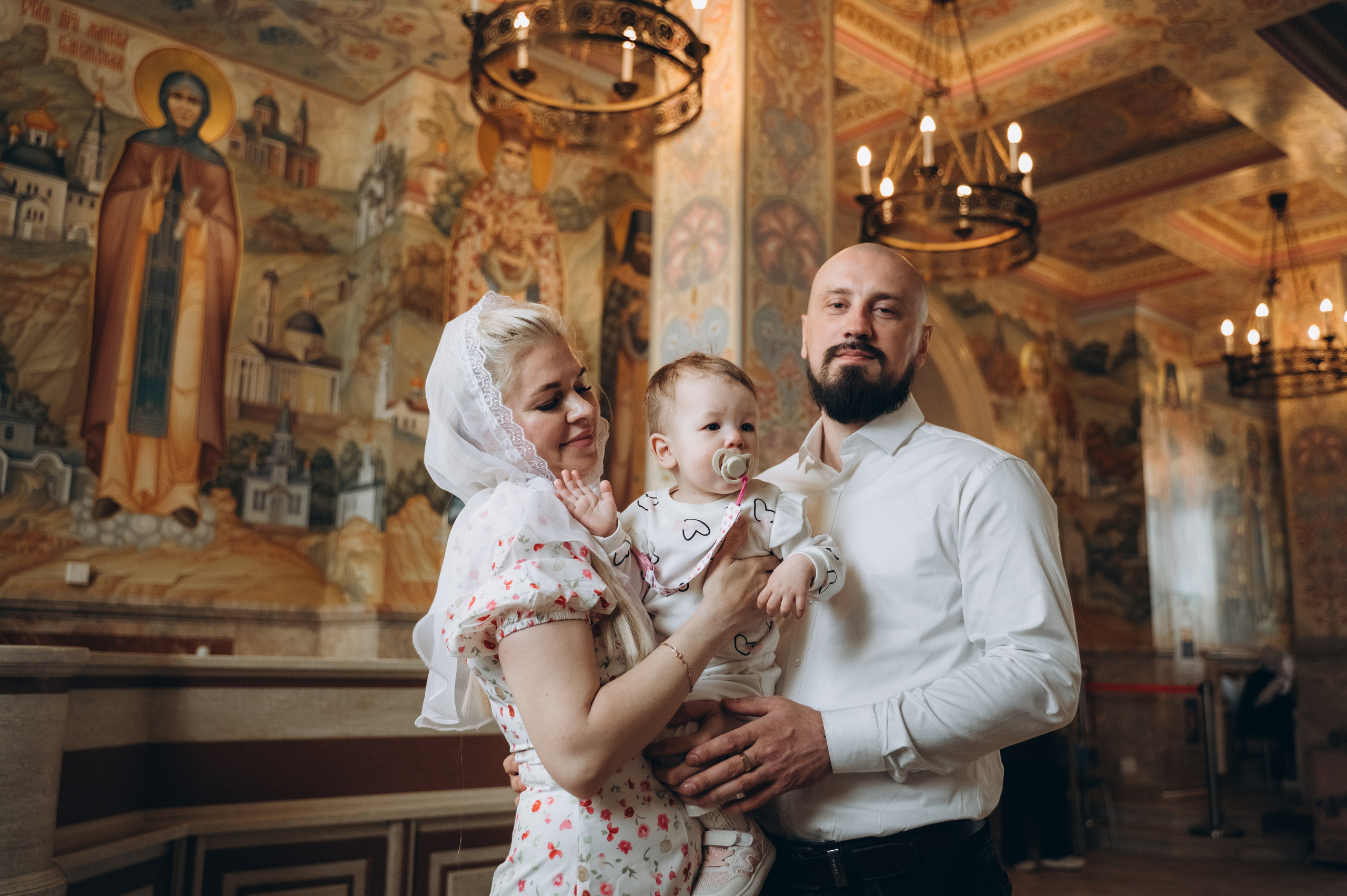 Крещение Миланы (Храм Всех Святых). Семейный фотограф в Минске Дарья Дреко