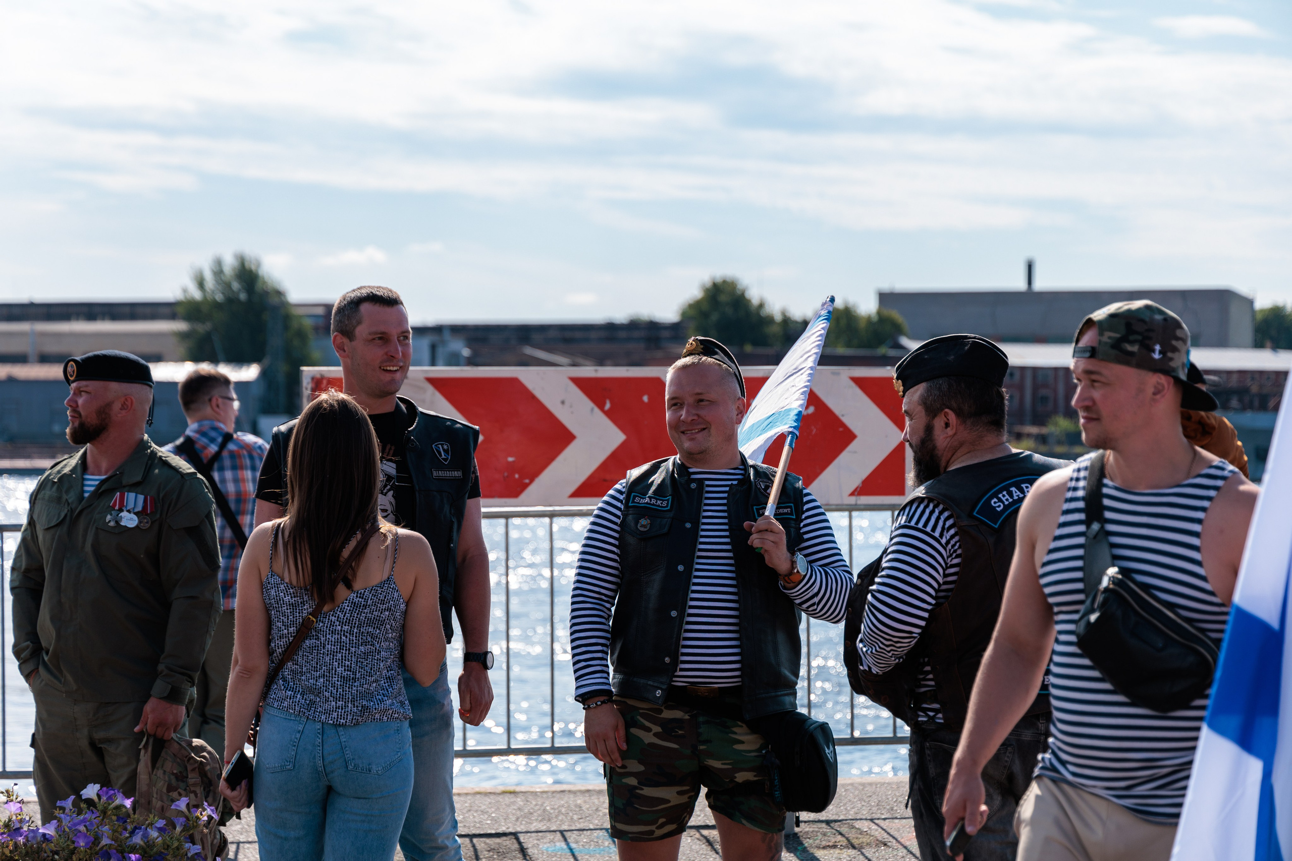 День ВМФ с мотоклубом 28.08.24. Репортажный фотограф Санкт-Петербург | Роман Карбышев