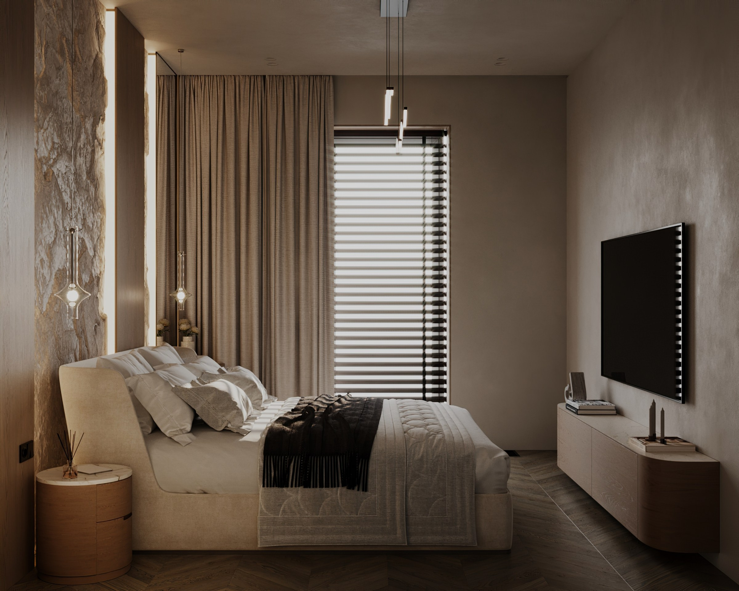 Спальня ЖК Титул. Визуализатор Векшина Елена